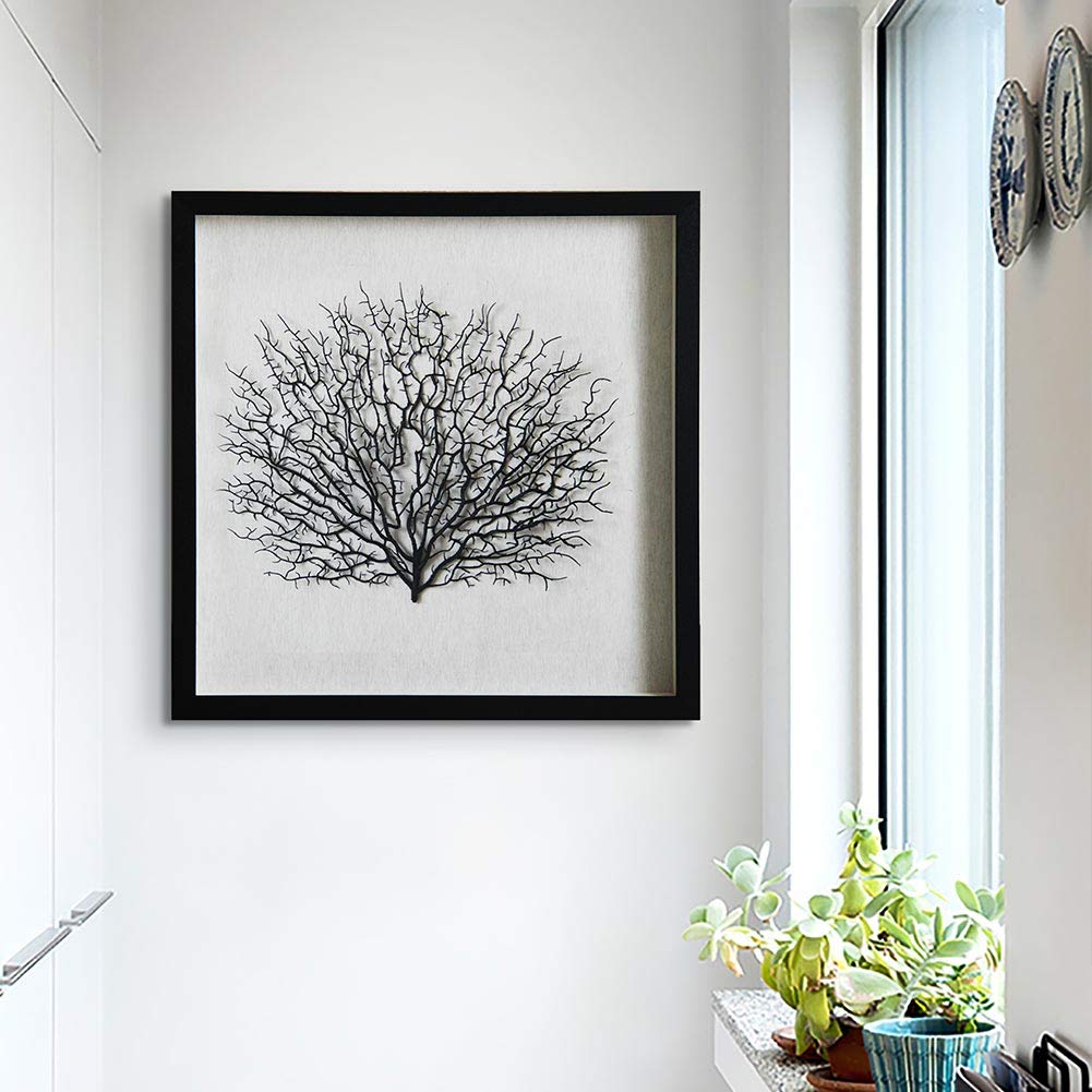 ARTECORS Black Sea Fan Wall Art - 24