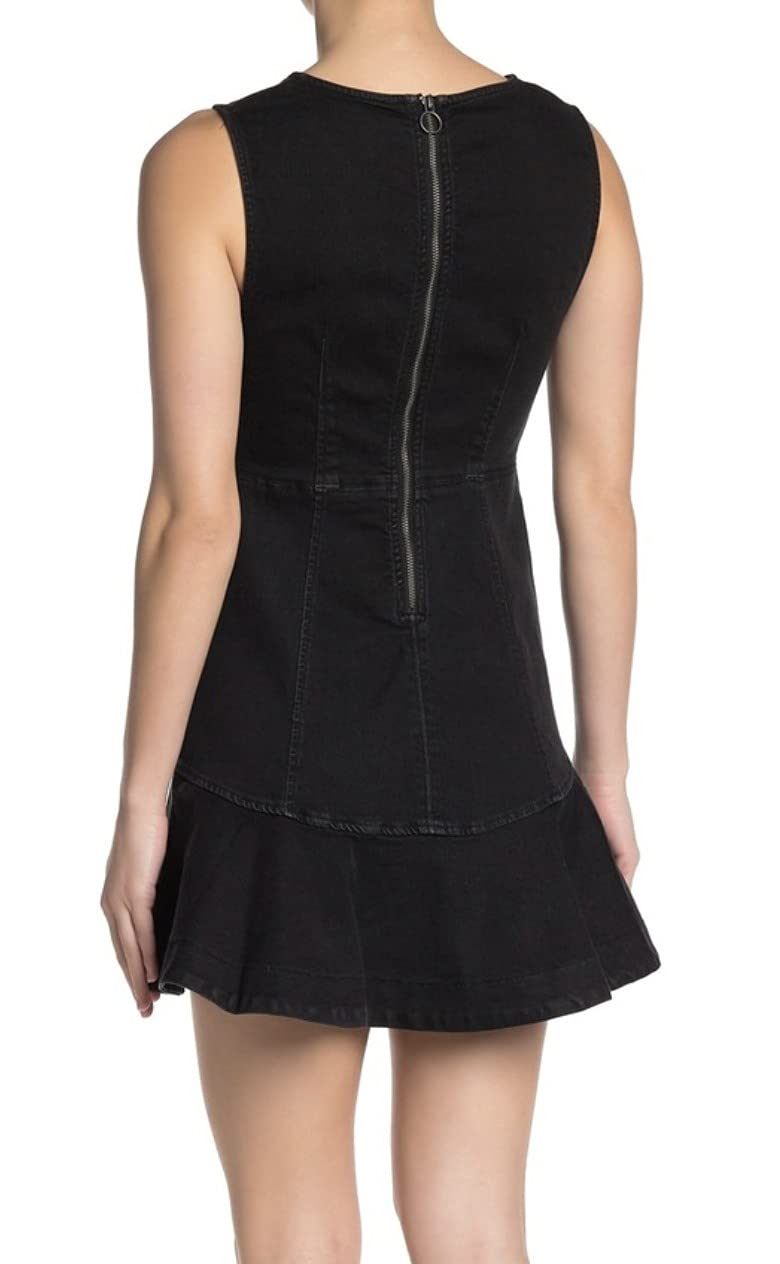 Free People Women's Denim Jumper Dress - Casual Pinafore Dress with Pockets for Spring & Summer | Perfect for Brunch, Shopping & Outdoor Adventures