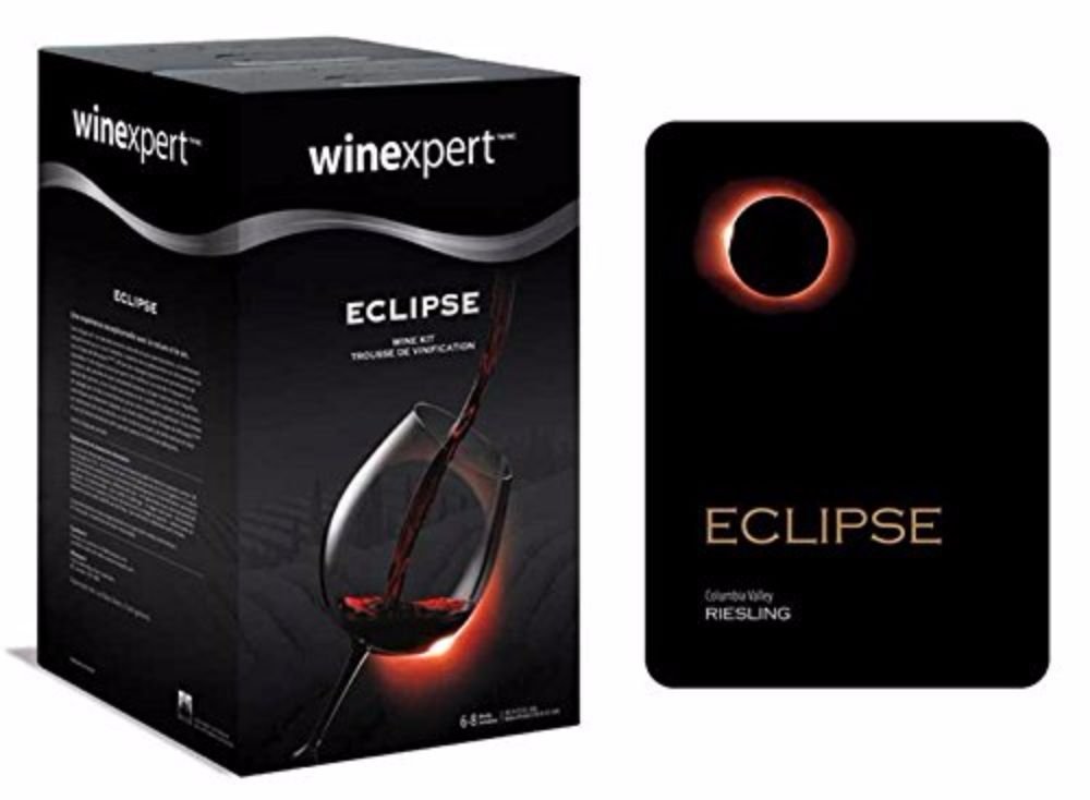Premium Barossa Valley Shiraz Wine Making Kit with Grape Skins & Heavy Oak - Eclipse Series | Home Winemaking Supplies for Red Wine Enthusiasts | Perfect for Special Occasions & Gifts