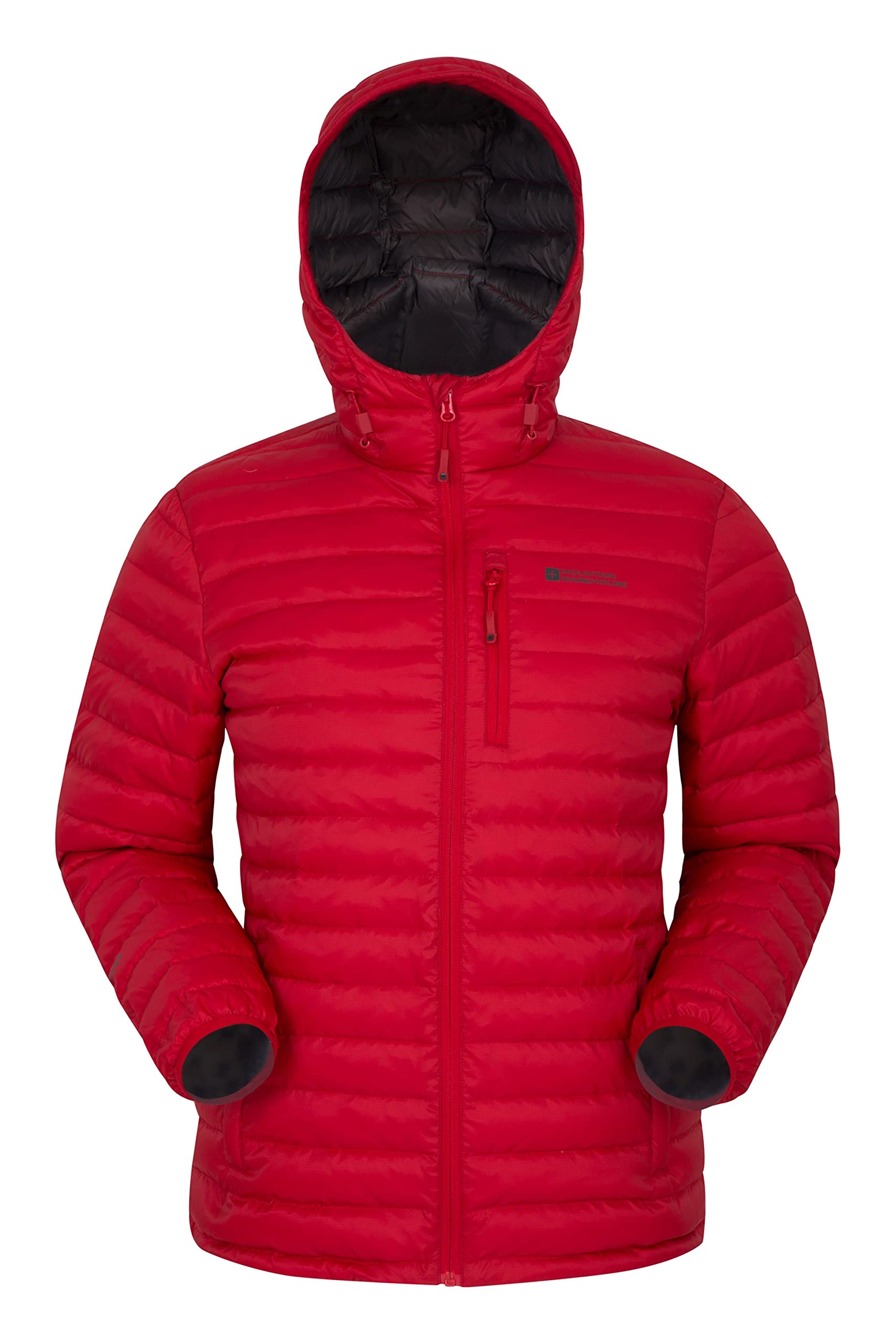 Mountain Warehouse Henry II Men's Waterproof Down Padded Jacket - Lightweight Winter Coat for Hiking, Camping & Outdoor Activities