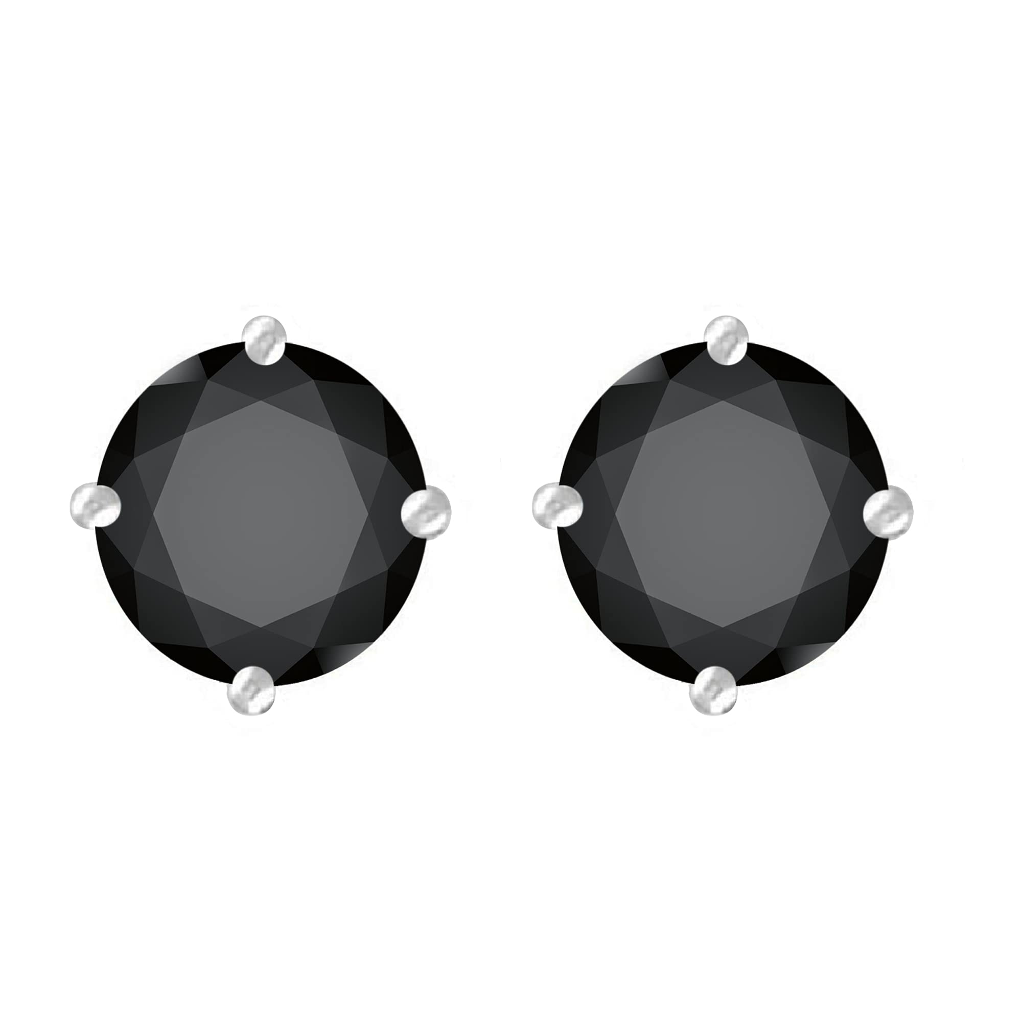 Natural Gemstone Sterling Silver Stud Earrings for Women - Elegant & Hypoallergenic Jewelry for Everyday Wear, Gifts & Special Occasions