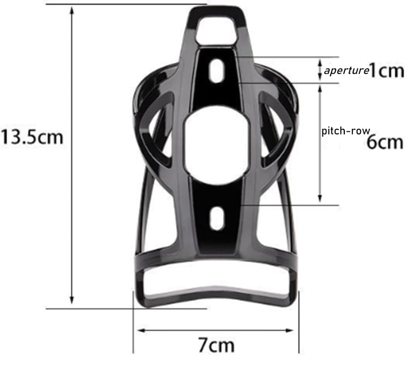 UQMIQURA Bike Water Bottle Holder - 2 Pack Universal Bicycle Bottle Cage with Secure Screw Mounting | Durable Cycling Cup Holder for MTB, Road Bike & Mountain Bikes | Perfect for Commuting, Trail Riding & Outdoor Adventures