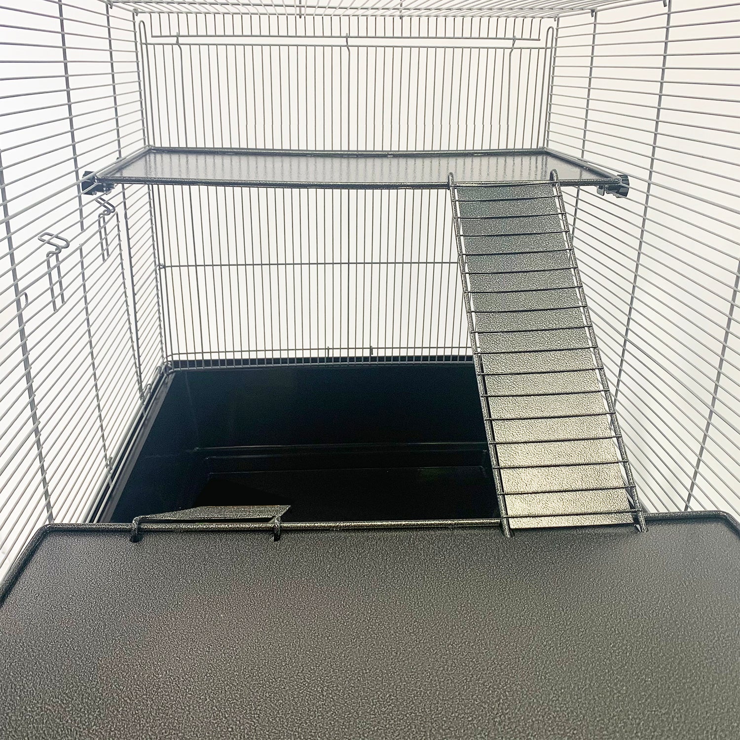 Premium Chinchilla Cage & Starter Kit - Spacious Metal Habitat with Accessories for Small Pets - Perfect for Chinchillas, Rabbits, and Guinea Pigs - Ideal for Home, Nursery, or Classroom Use