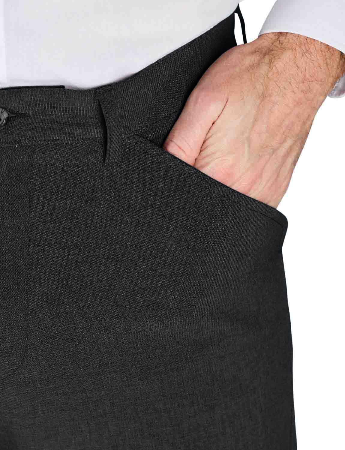 Stylish Men's Frogmouth Pocket Formal Pants - Comfortable & Versatile for Office, Business Meetings & Special Occasions