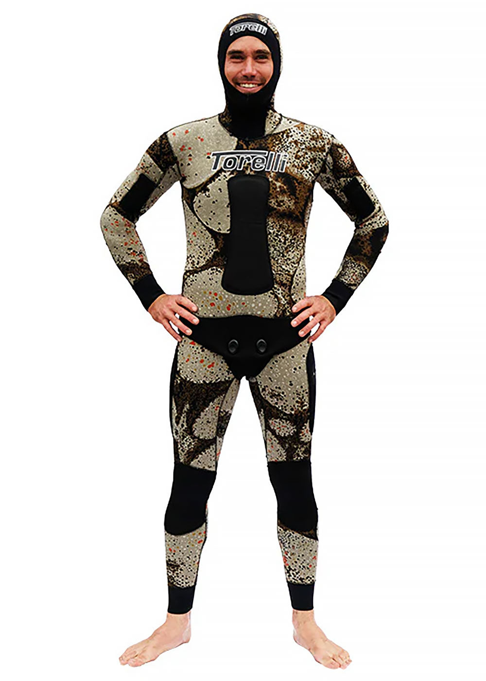 Torelli Men's Pangea 3.5mm Open Cell 2-Piece Wetsuit for Scuba Diving, Spearfishing & Cold Water Surfing