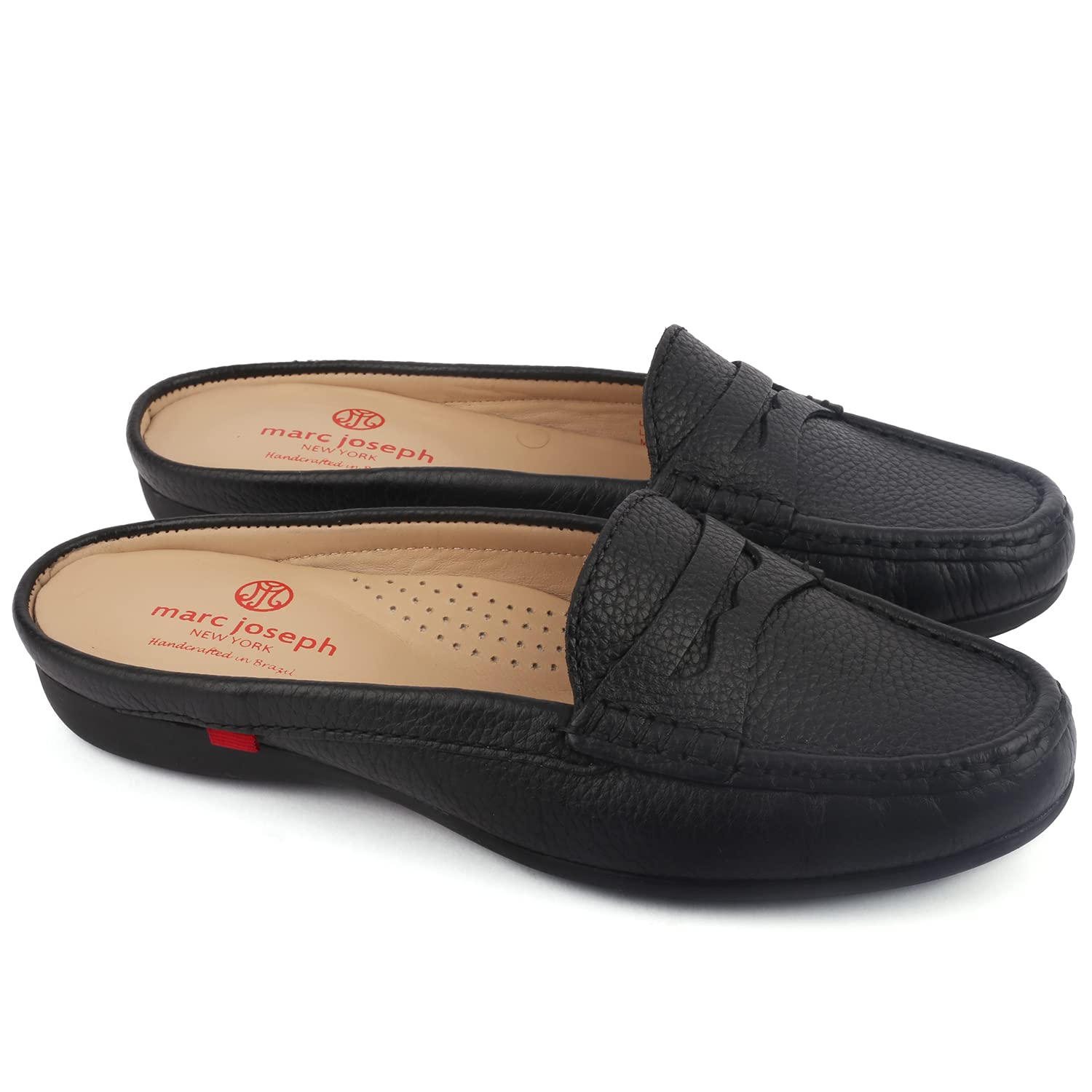 MARC JOSEPH NEW YORK Women's Union Mule - Comfortable Slip-On Loafers for Women | Perfect for Office, Travel & Casual Wear