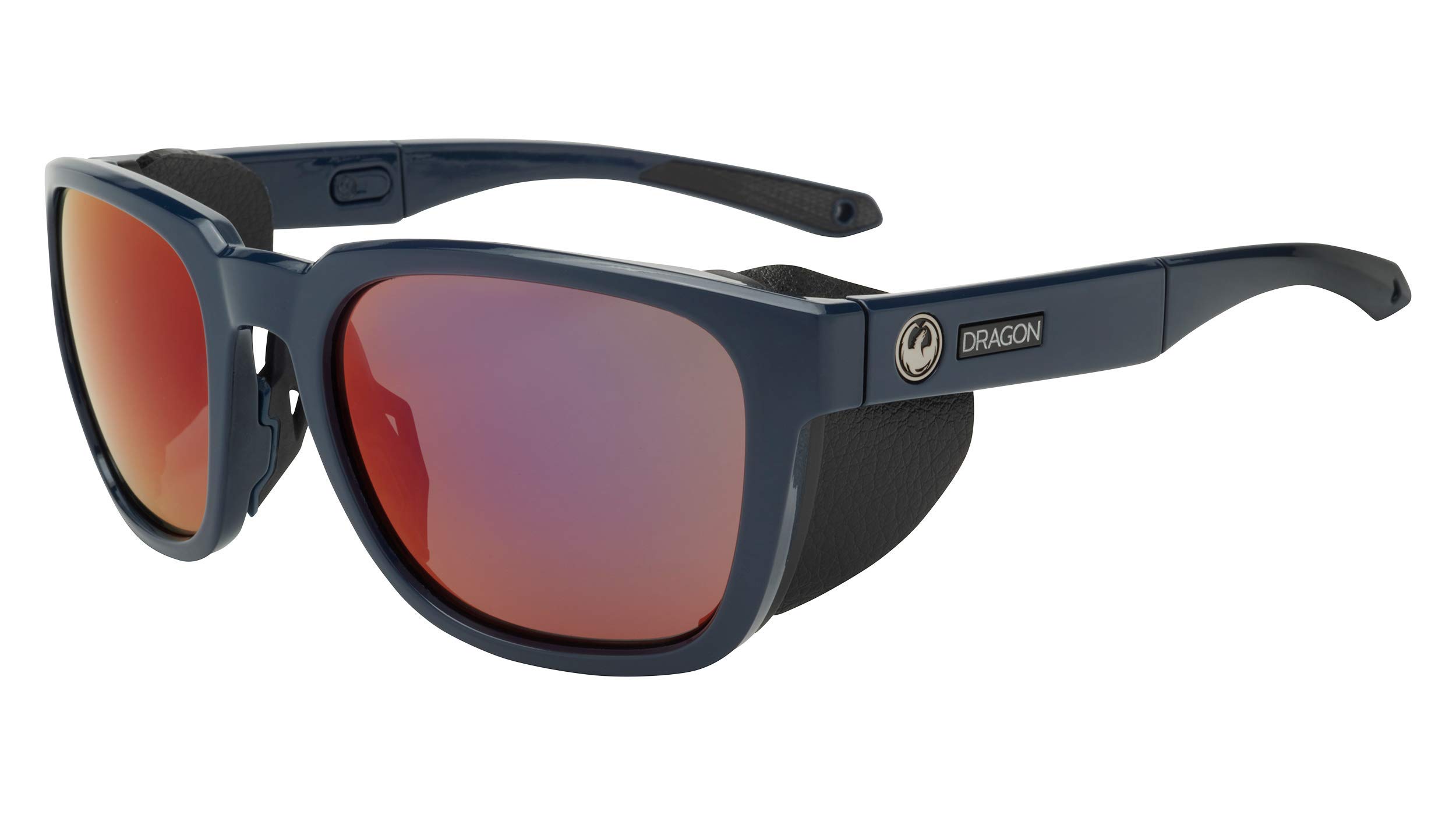 Dragon Men's Excursion X Square Sunglasses - Polarized UV Protection for Outdoor Sports & Driving