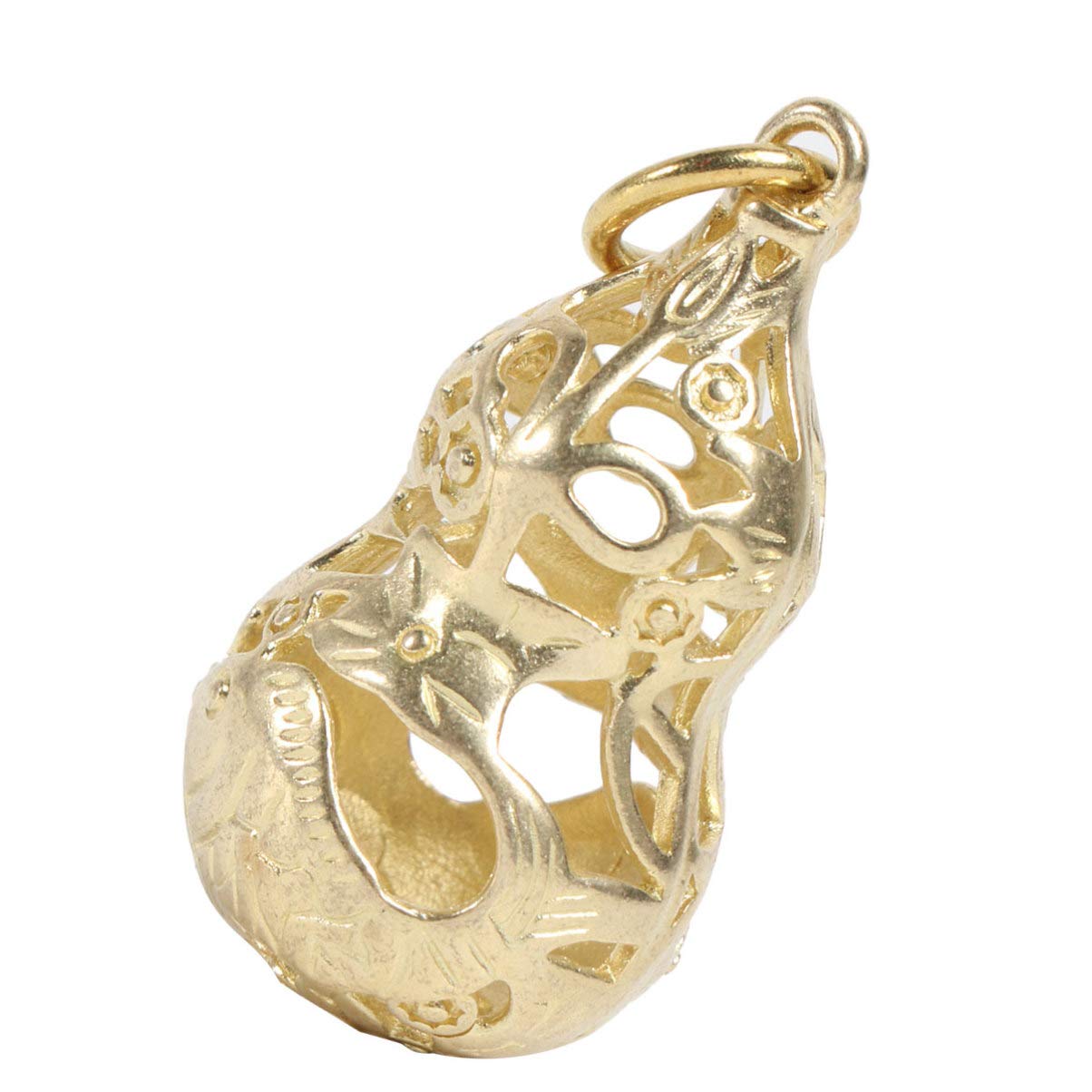 2pcs MILISTEN Brass Gourd Keychain - Feng Shui Wallet & Purse Charms, Car Key Holder - Perfect for Home Decoration, Gift Giving, and Personal Accessories
