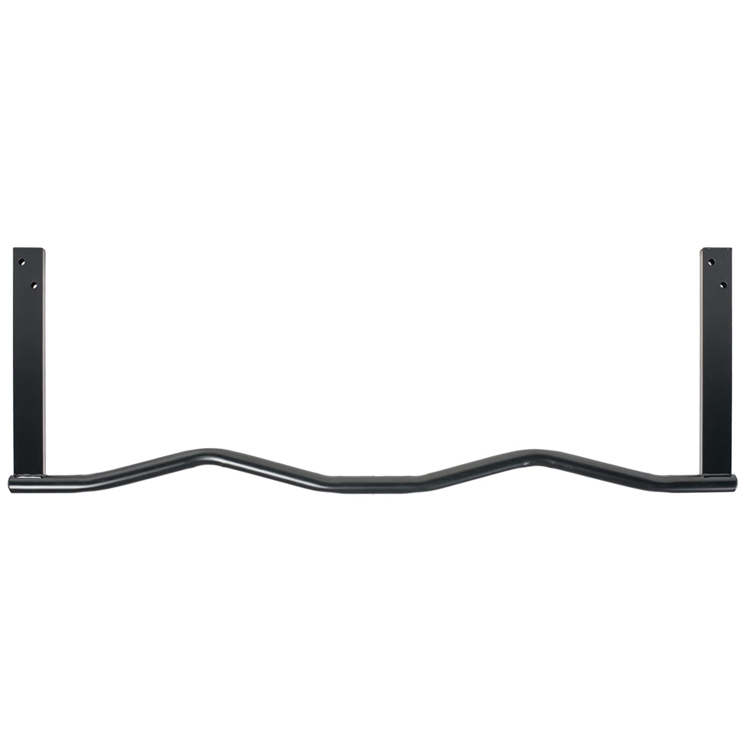 Ultimate Body Press Ergonomic Joist Mount Pull Up Bar - Heavy Duty Home Gym Equipment for Strength Training & Full Body Workouts (Perfect for Garage, Home Gym & Indoor Fitness)