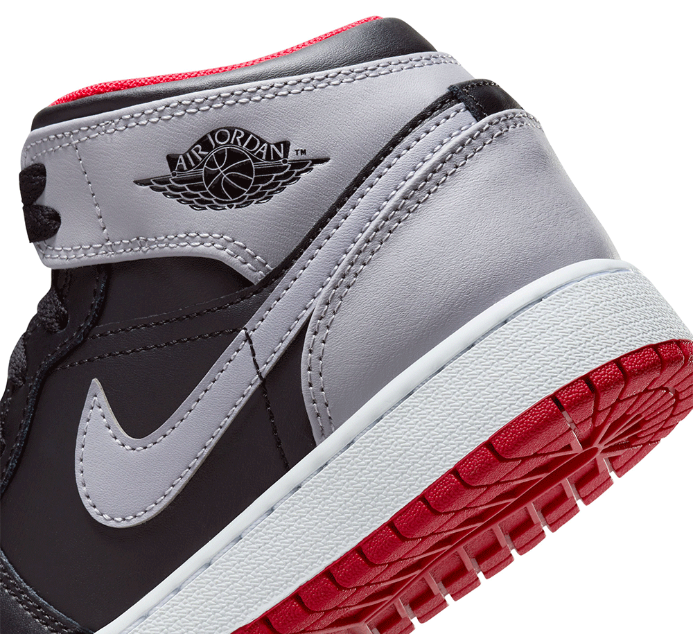 Air Jordan 1 Mid GS Basketball Shoes for Kids - Retro Style Sneakers for School, Sports & Casual Wear