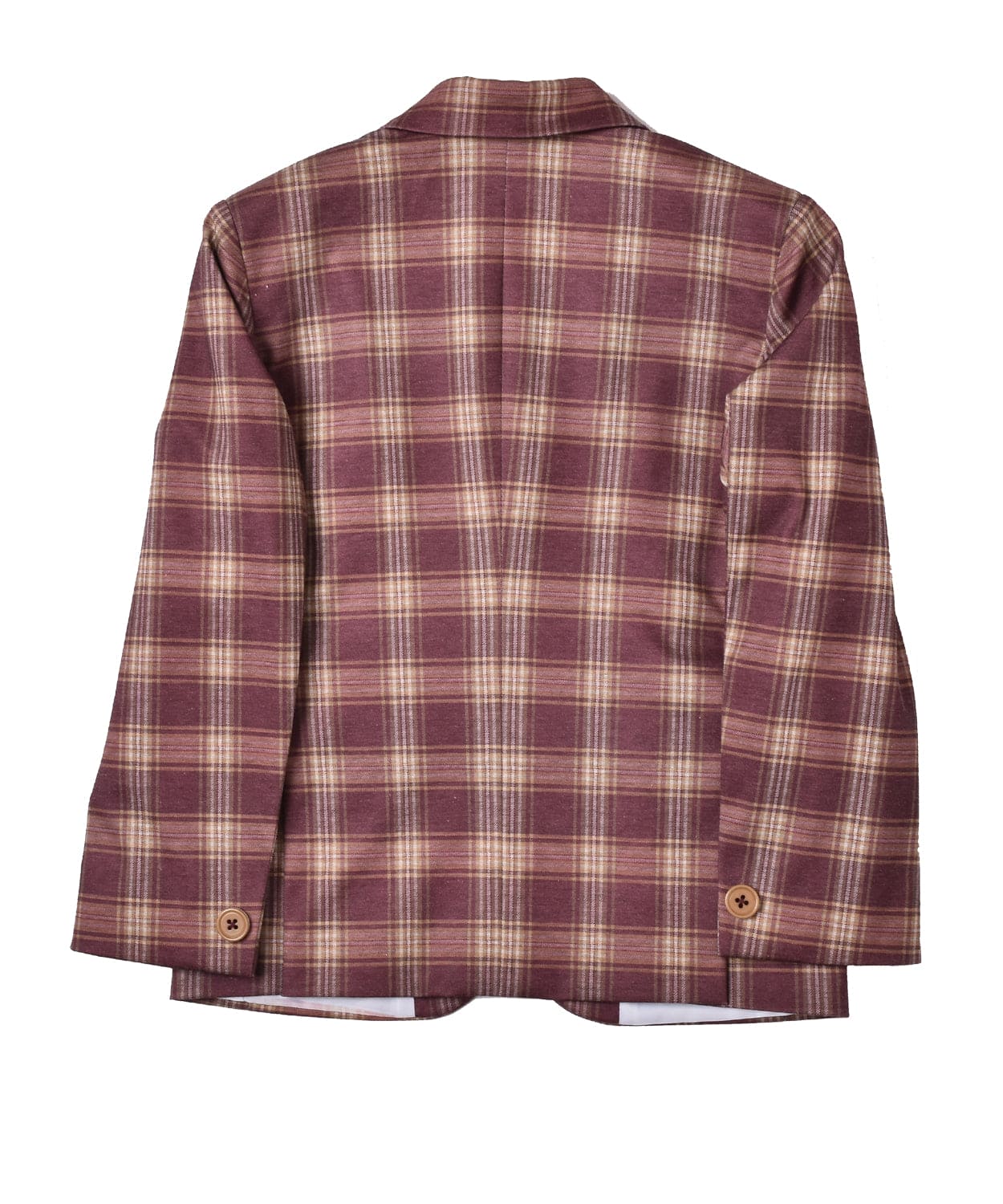 Pre Order: Stylish Maroon Check Suit Set with Pink Dress Shirt & Matching Bowtie - Perfect for Weddings, Prom & Formal Events