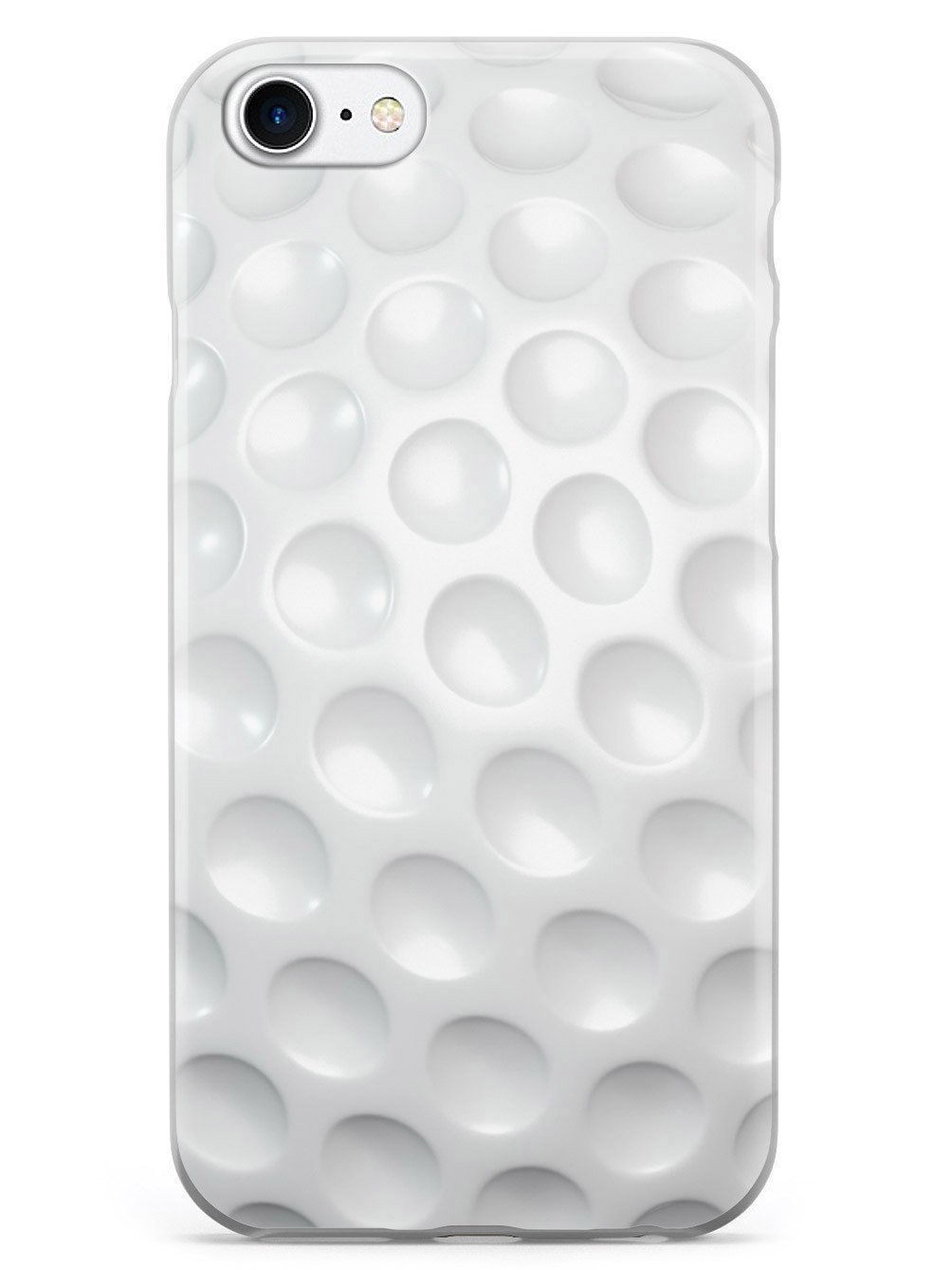 Inspired Cases - iPhone 8 Case with 3D Golf Ball Texture | Shockproof Protective Cover for Apple iPhone 8 | Perfect for Golf Enthusiasts & Outdoor Activities