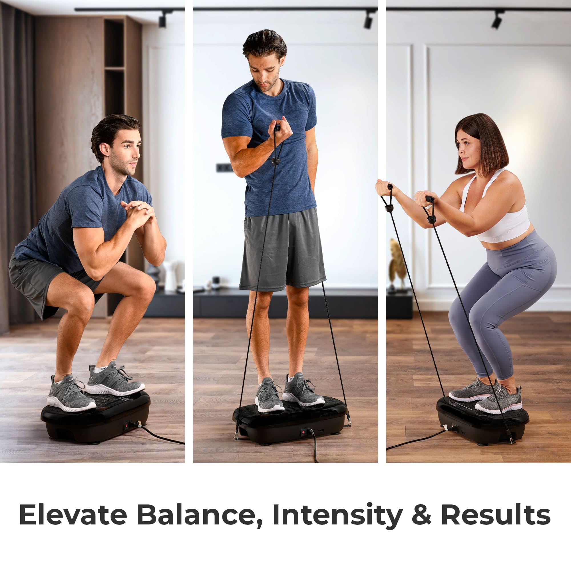 Lifepro Vibration Plate Exercise Machine with Magnetic Therapy - Full Body Workout Platform for Weight Loss & Muscle Toning | Portable Vibration Trainer for Home Gym, Lymphatic Drainage & Post-Workout Recovery | Perfect for Beginners, Seniors & Physical Therapy