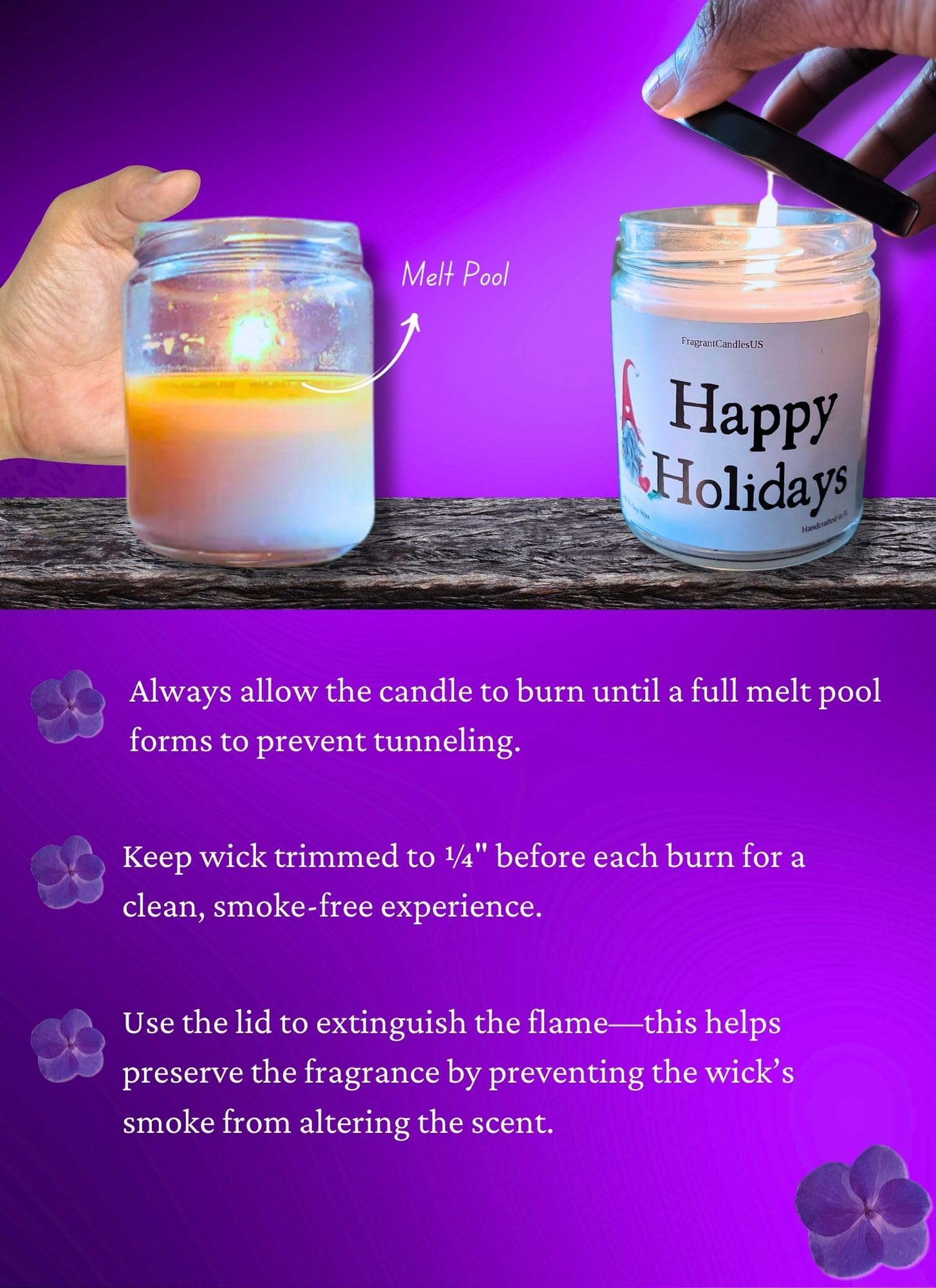 Romantic Scented Candles for Couples - Perfect Husband Gift, Boyfriend Present, First Anniversary & Birthday Gift - Set the Mood for Intimate Moments, Date Nights & Special Occasions