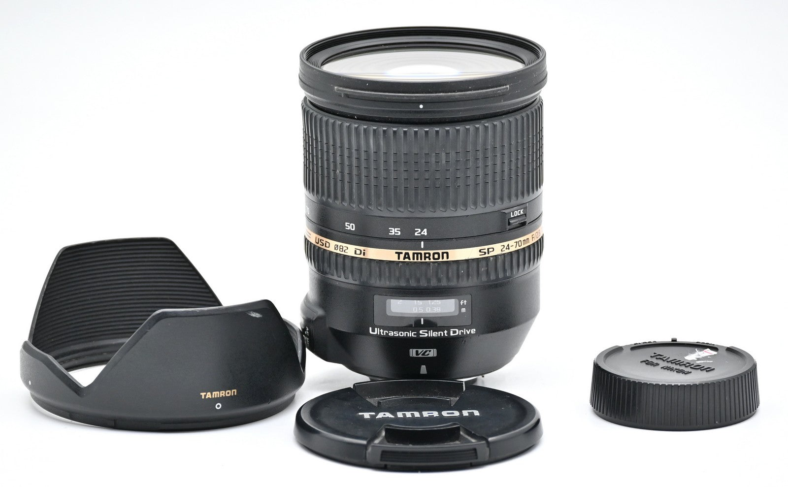 Used Tamron SP 24-70mm f/2.8 Di VC USD Lens for Nikon F Mount - Perfect for Portrait, Wedding & Event Photography