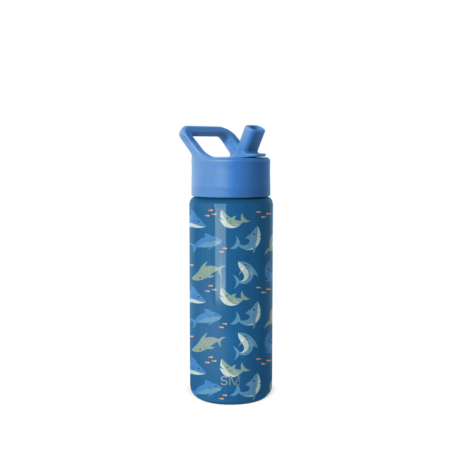 Summit Kids Water Bottle with Straw Lid - BPA Free, Leak Proof, Durable Stainless Steel Bottle for School, Sports & Outdoor Activities