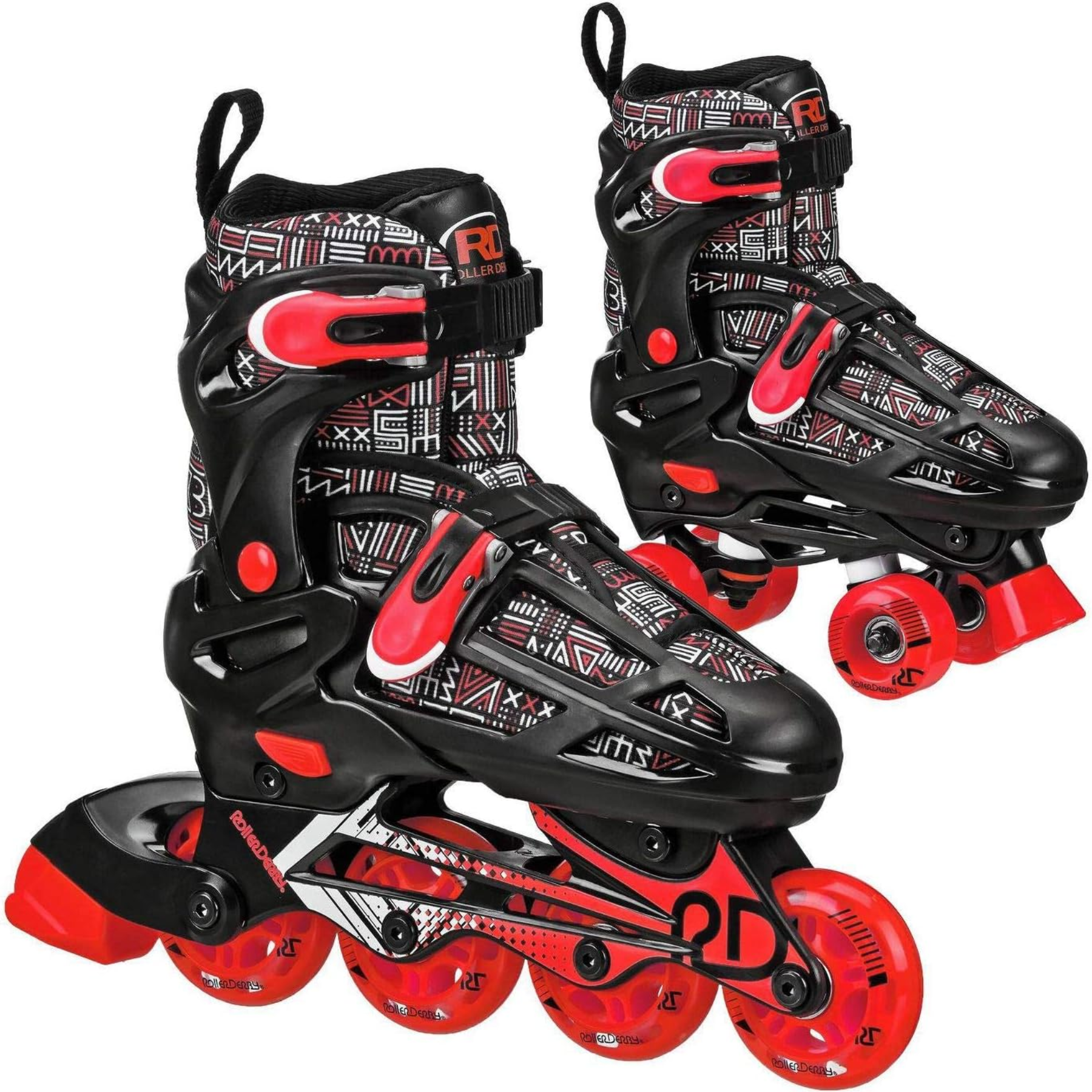 Black/Red Skulls