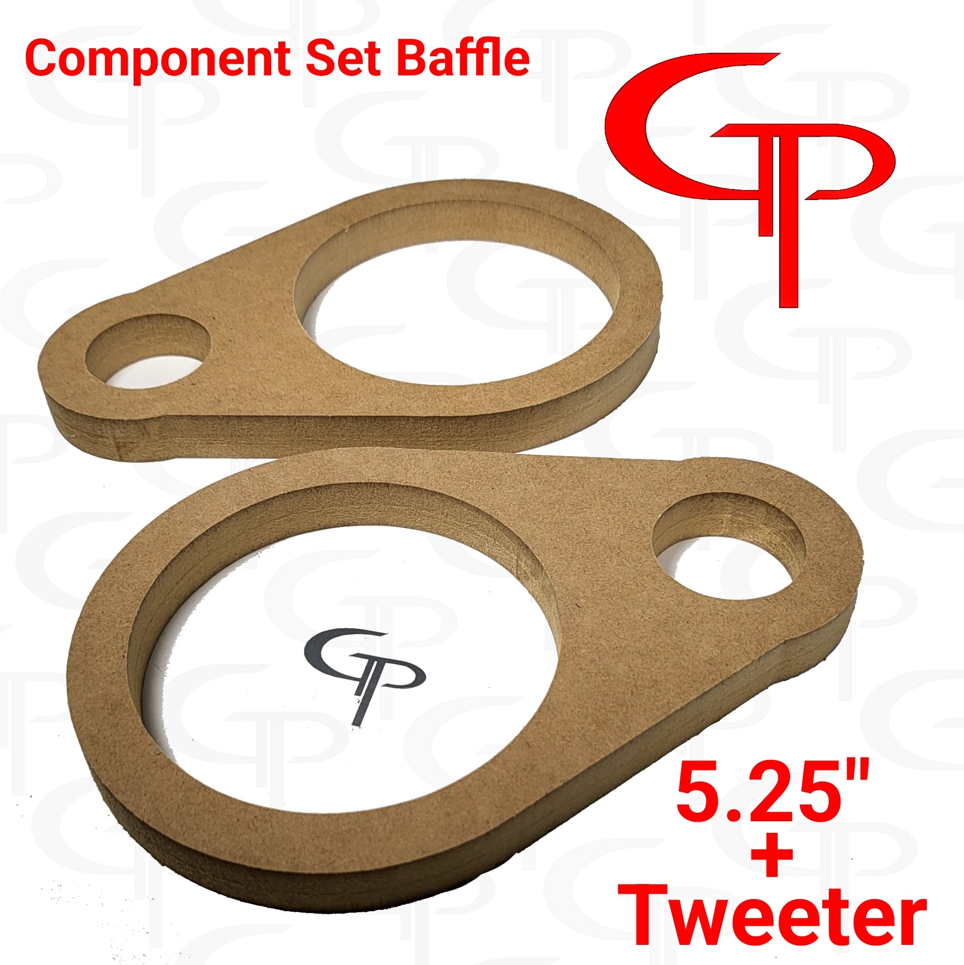 5.25 Inch Car Audio Tweeter Component Speaker Set - High-Quality Pair for Enhanced Sound | Perfect for Car Audio Upgrades & Home Theater Systems