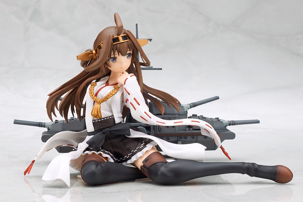 Kancolle: Kongo PVC Figure 1/8 Scale Anime Collectible - Perfect for Display, Gifts, and Anime Enthusiasts