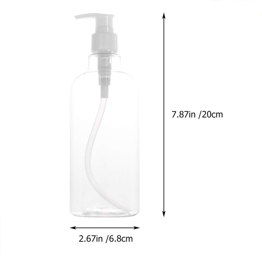 Cabilock 3-Piece Shampoo Dispenser Bottles Set - Leak-Proof Travel Shampoo Containers for Toiletries, Bathroom & Gym Essentials (Great for Shower, Camping & Air Travel)