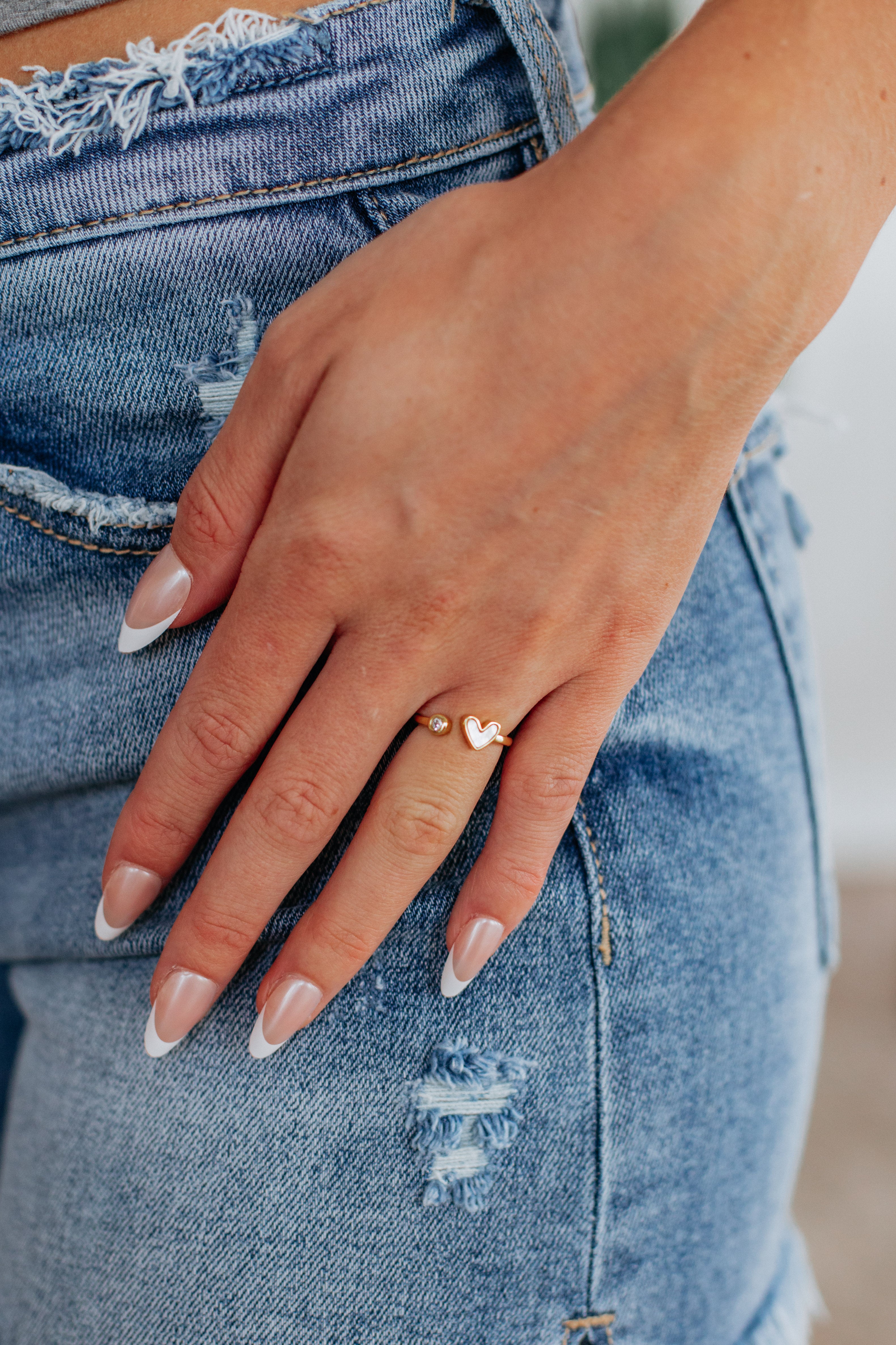 Marcie Gold Ring - Elegant 14K Solid Gold Ring for Women, Perfect for Engagement, Wedding, Anniversary & Everyday Wear