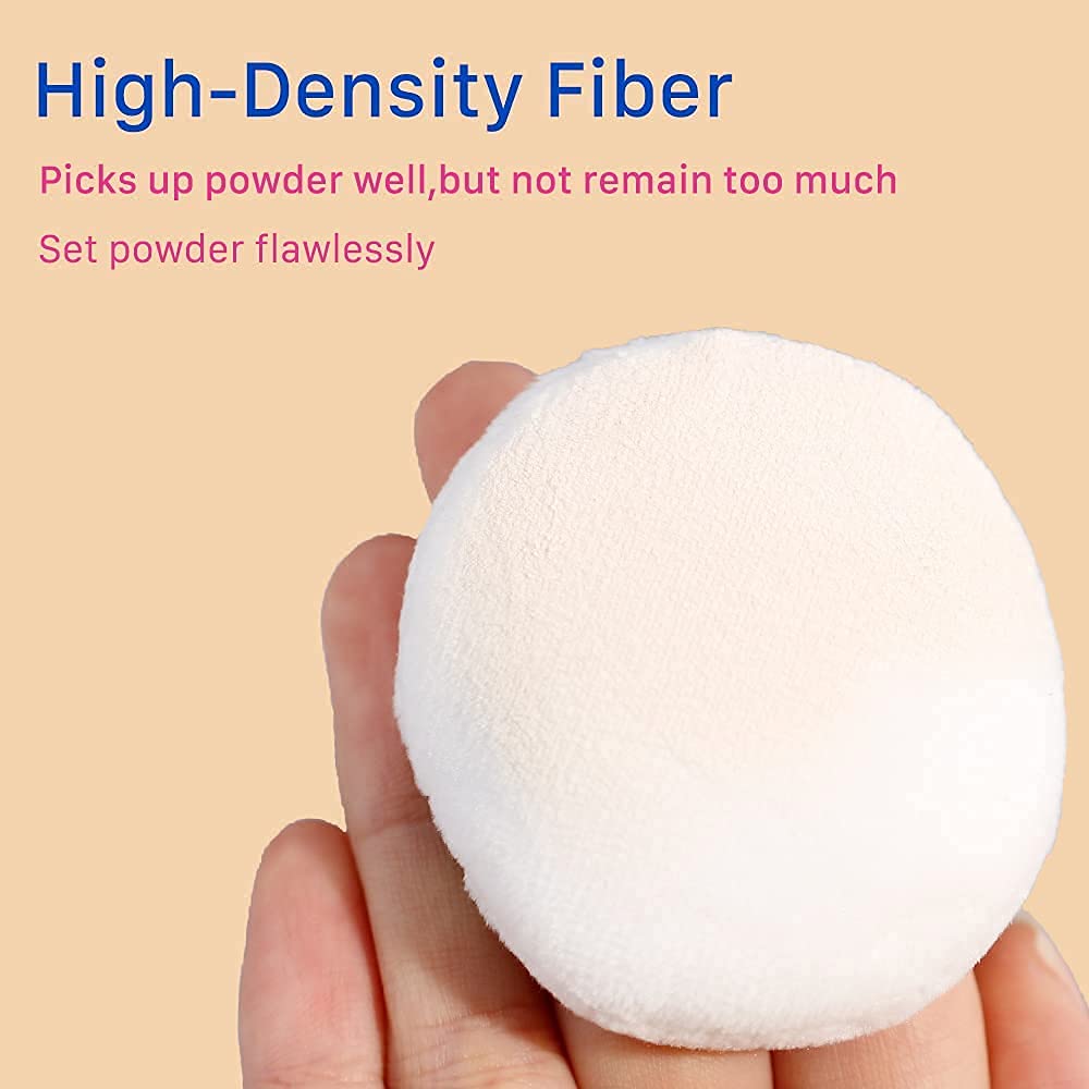 TWIREY Premium Makeup Sponge Set - 3 Pack Round Beauty Blender for Foundation, Powder & Concealer | Soft & Durable Facial Sponge Puff for Flawless Makeup Application | Perfect for Daily Use, Travel & Professional Makeup Artists