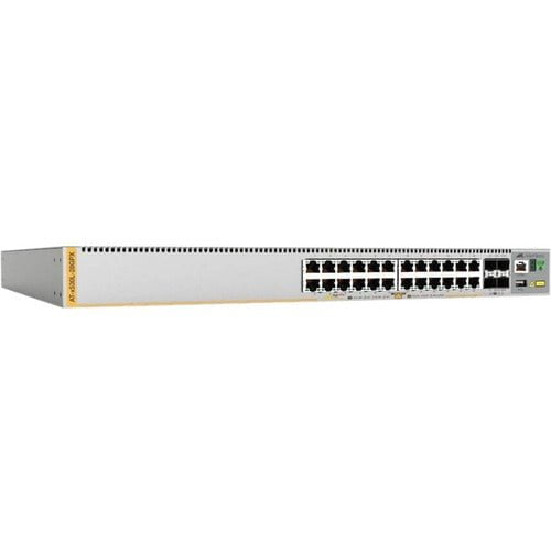 24-Port Gigabit PoE+ Stackable L3 Switch with 4 SFP+ Ports, Dual Power Supplies & AU Power Cord - 1 Year NCP Support (90-Day Grace Period) - Ideal for Enterprise Networks, Data Centers & High-Performance Office Environments
