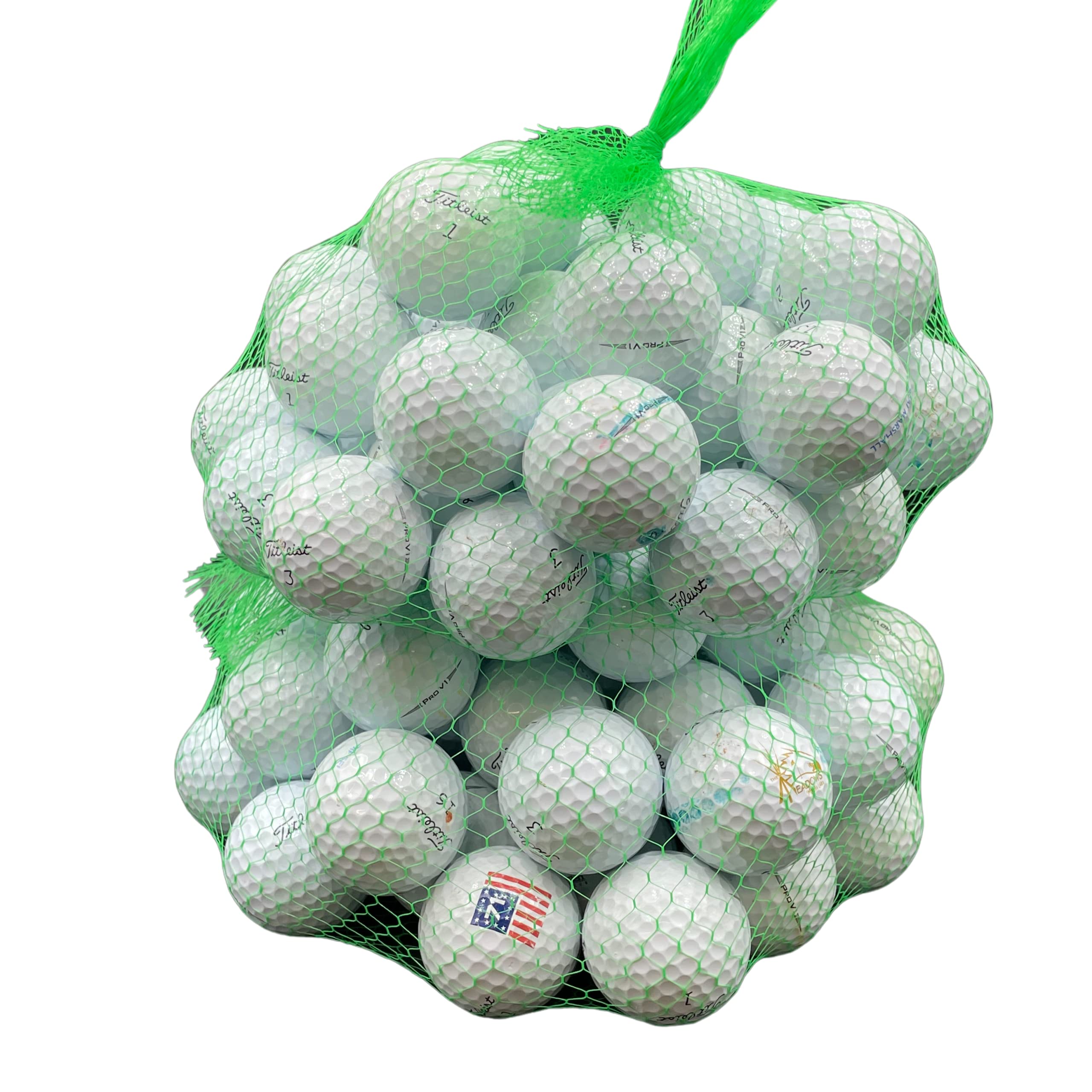 Premium Used Golf Balls - Golf Ball Planet Pro V1 2019 3A Grade | High Performance for Practice & Game Play | Ideal for Driving Range, Course Play & Training Sessions