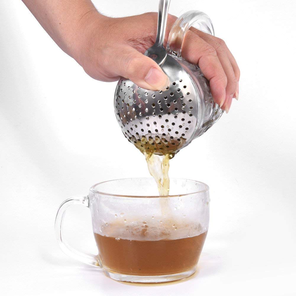 Premium Stainless Steel Cocktail Strainer - Julep & Hawthorne Style Bar Strainer for Mixing Drinks | Professional Bartender Tools & Bar Accessories | Perfect for Home Bars, Cocktail Parties & Mixology Enthusiasts