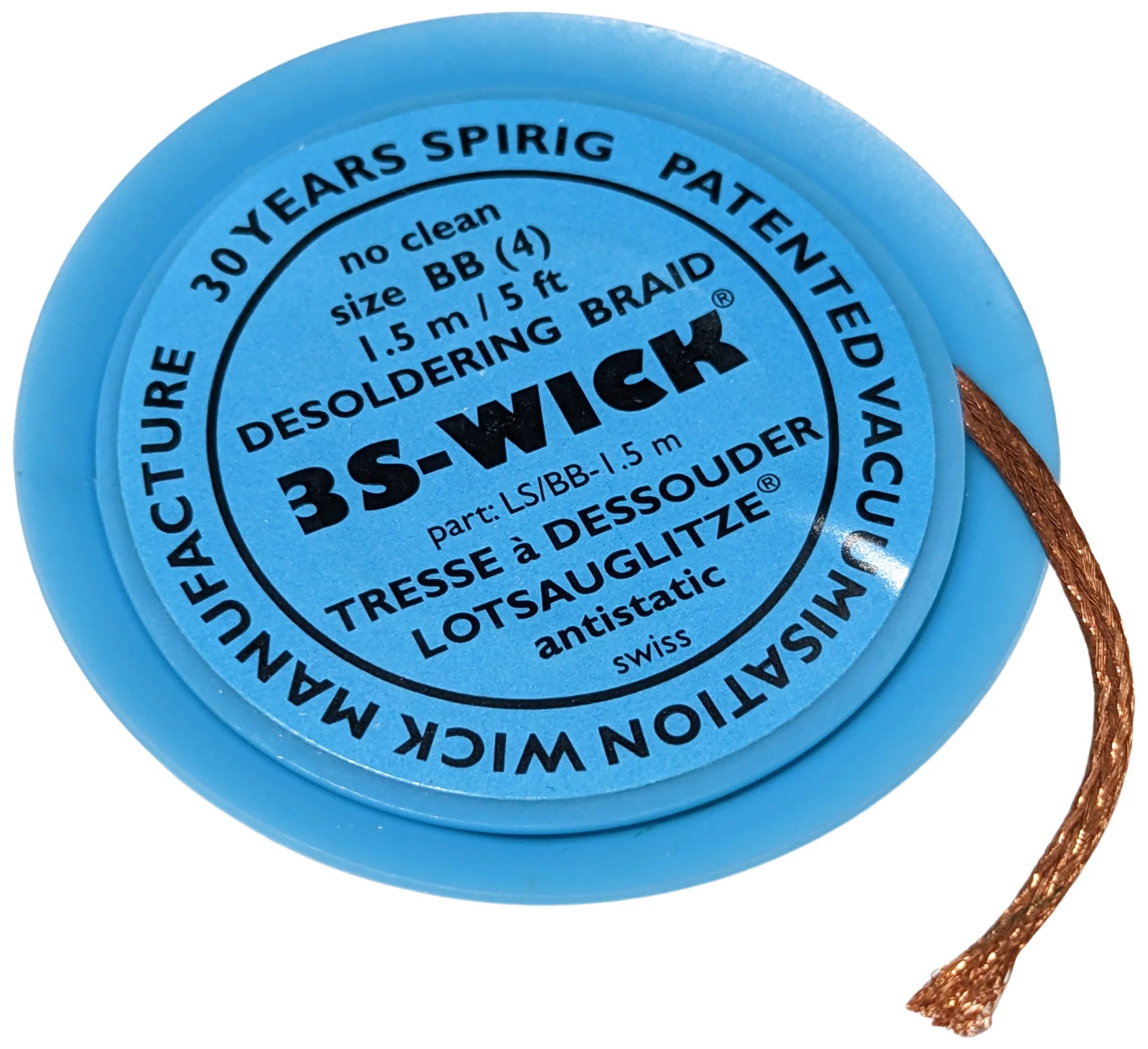 High-Quality Desoldering Wick Braid - 0.10