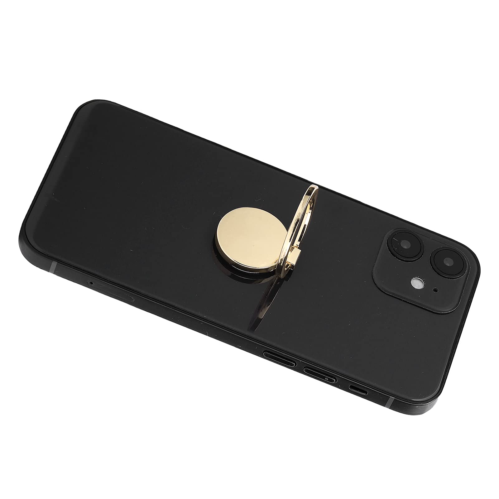360° Rotating Magnetic Phone Ring Holder - Universal Metal Grip for Cell Phones, Compatible with Magnetic Car Mount (Gold) | Perfect for Driving, Watching Videos & Hands-Free Use