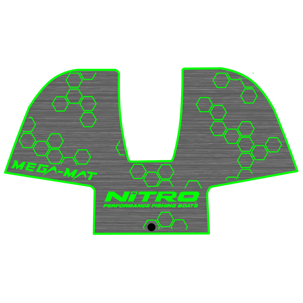ULTA MAT MEGA MAT Boat Cover for Nitro Z18 Z19 (2017-2019 Models) - Waterproof UV Protection for Bass Boats & Fishing Boats
