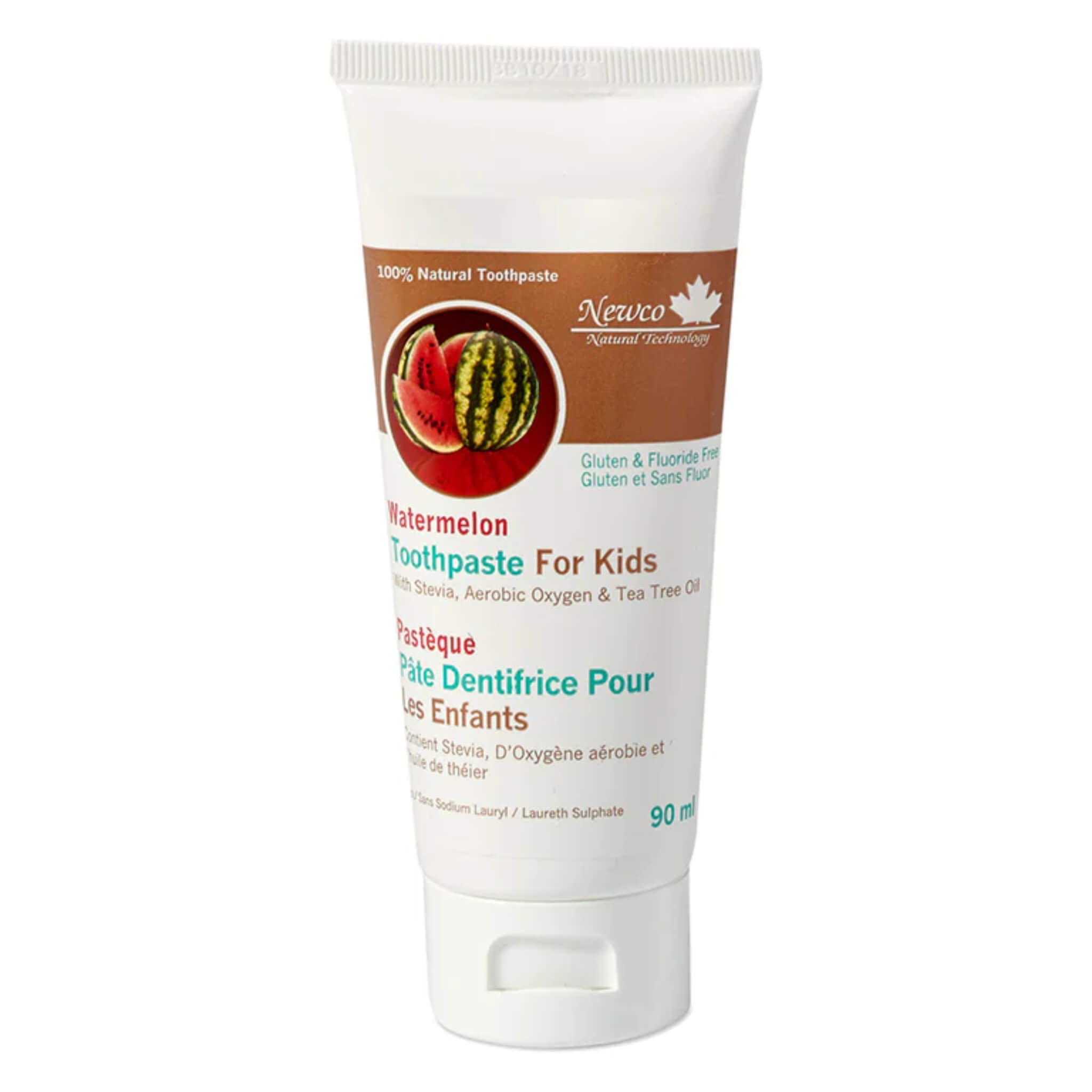 Natural Fluoride-Free Kids Toothpaste for Children - Safe & Gentle for Sensitive Teeth - Bubble Gum Flavor - Ideal for Daily Brushing Routine & Cavity Prevention