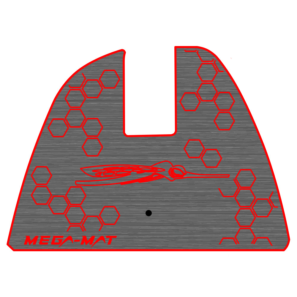 H.O.E Mega Mat Boat Flooring Mat for Skeeter ZX225/ZX250 Models (2017) - Non-Slip Deck Protection for Fishing & Water Sports
