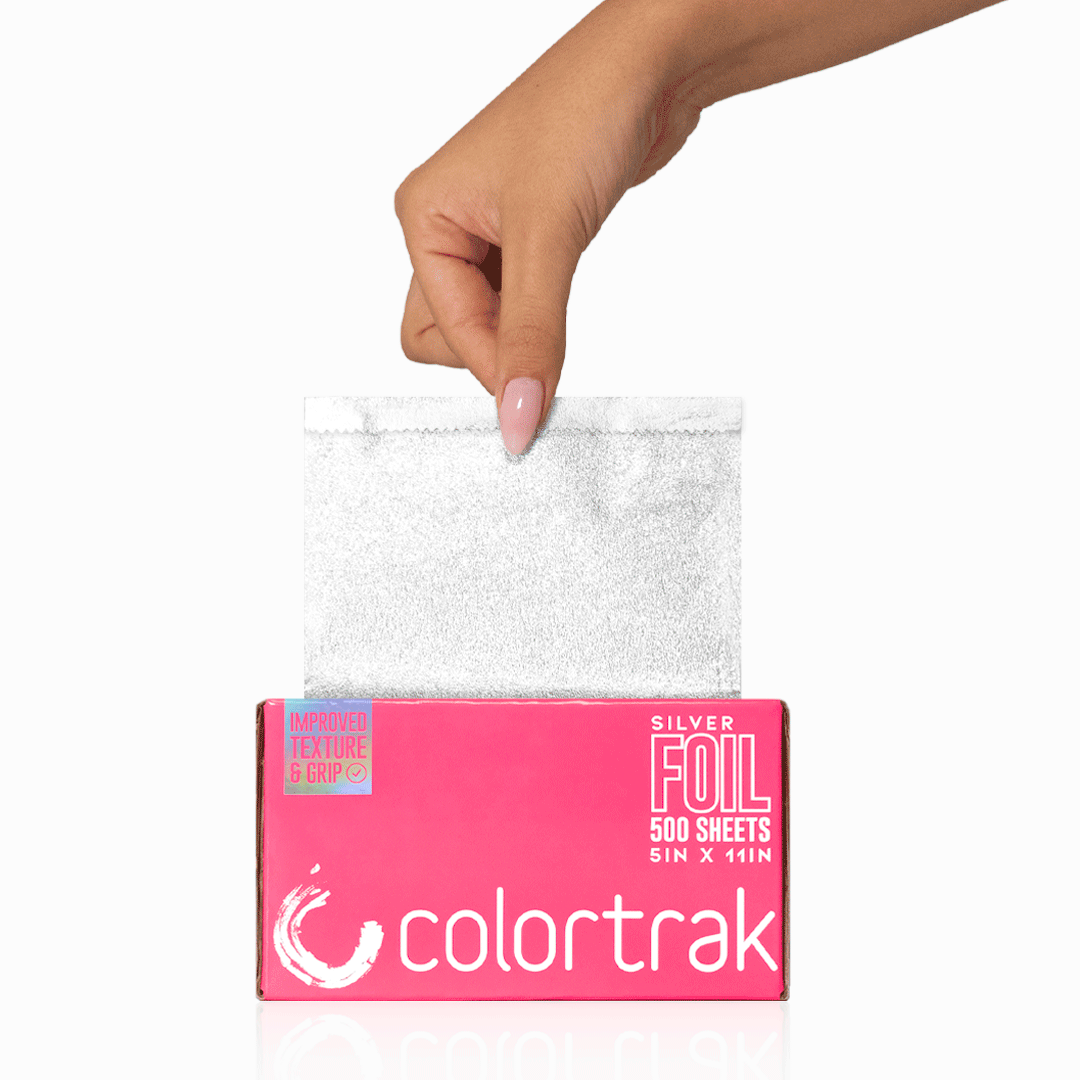 Colortrak Professional Hair Coloring Foils - 500 Count Pack for Salon & At-Home Hair Color Treatments | Bleaching, Highlights & Ombre Styling
