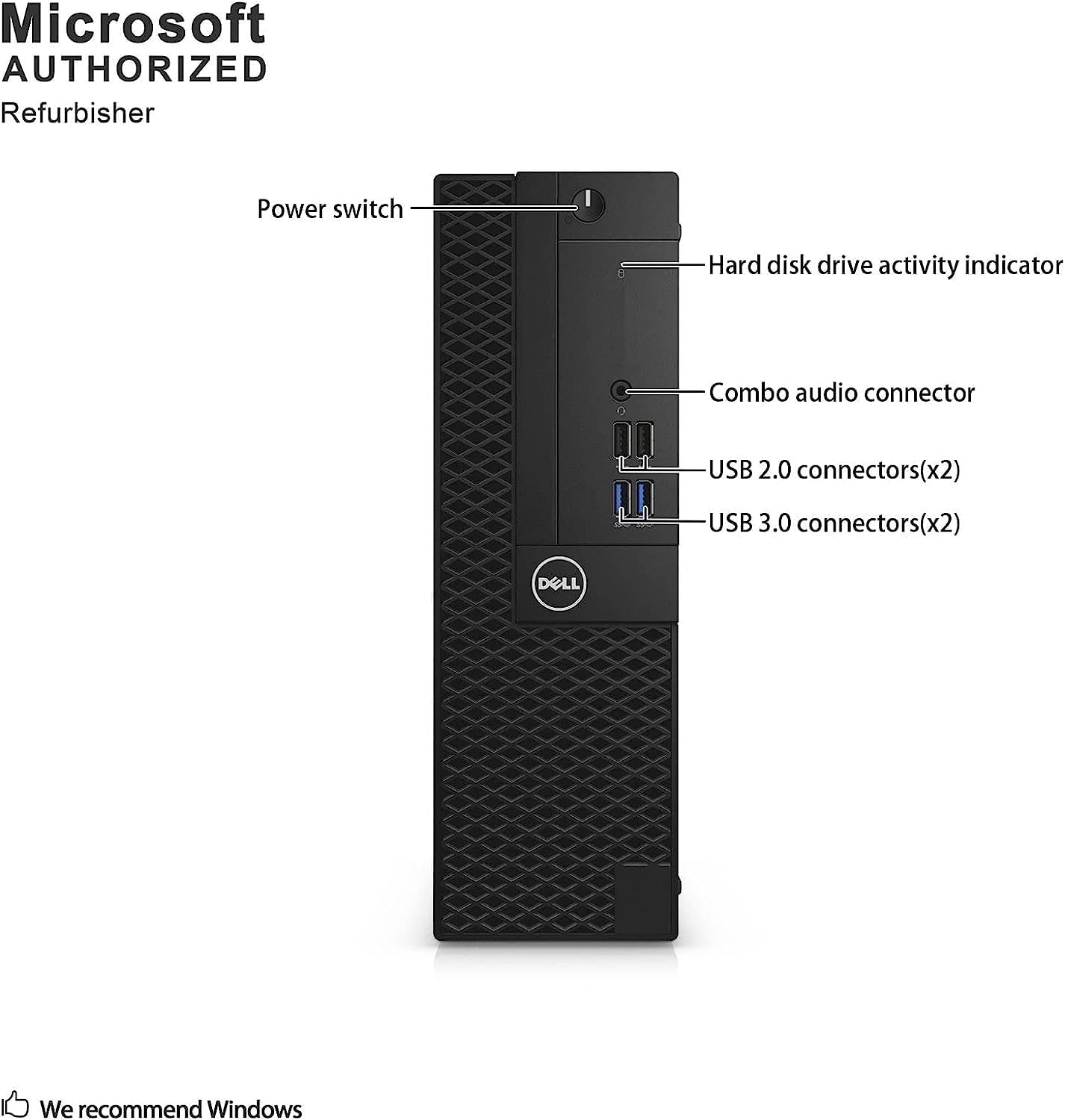 Powerful Dell Desktop Computer - Intel Core i7 Processor up to 3.60GHz, 16GB RAM, 1TB SSD, Windows 10 Home, WiFi & Bluetooth, DVD Drive - Perfect for Home Office, Gaming & Business Workstations
