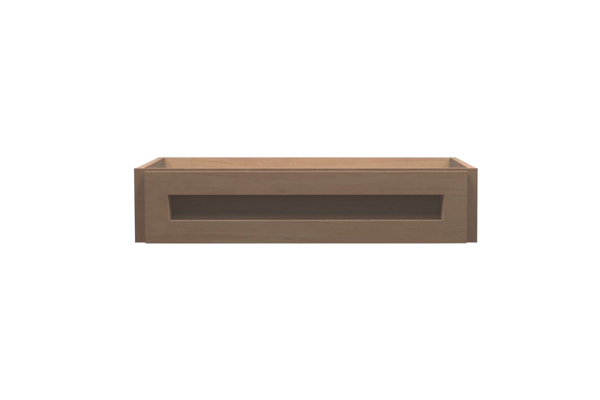 American Made Shaker Style RTA VDD30 Vanity Desk Drawer Cabinet - Unfinished Wood for DIY Home Office & Bedroom Furniture (Perfect for Storage Organization & Custom Finishing)