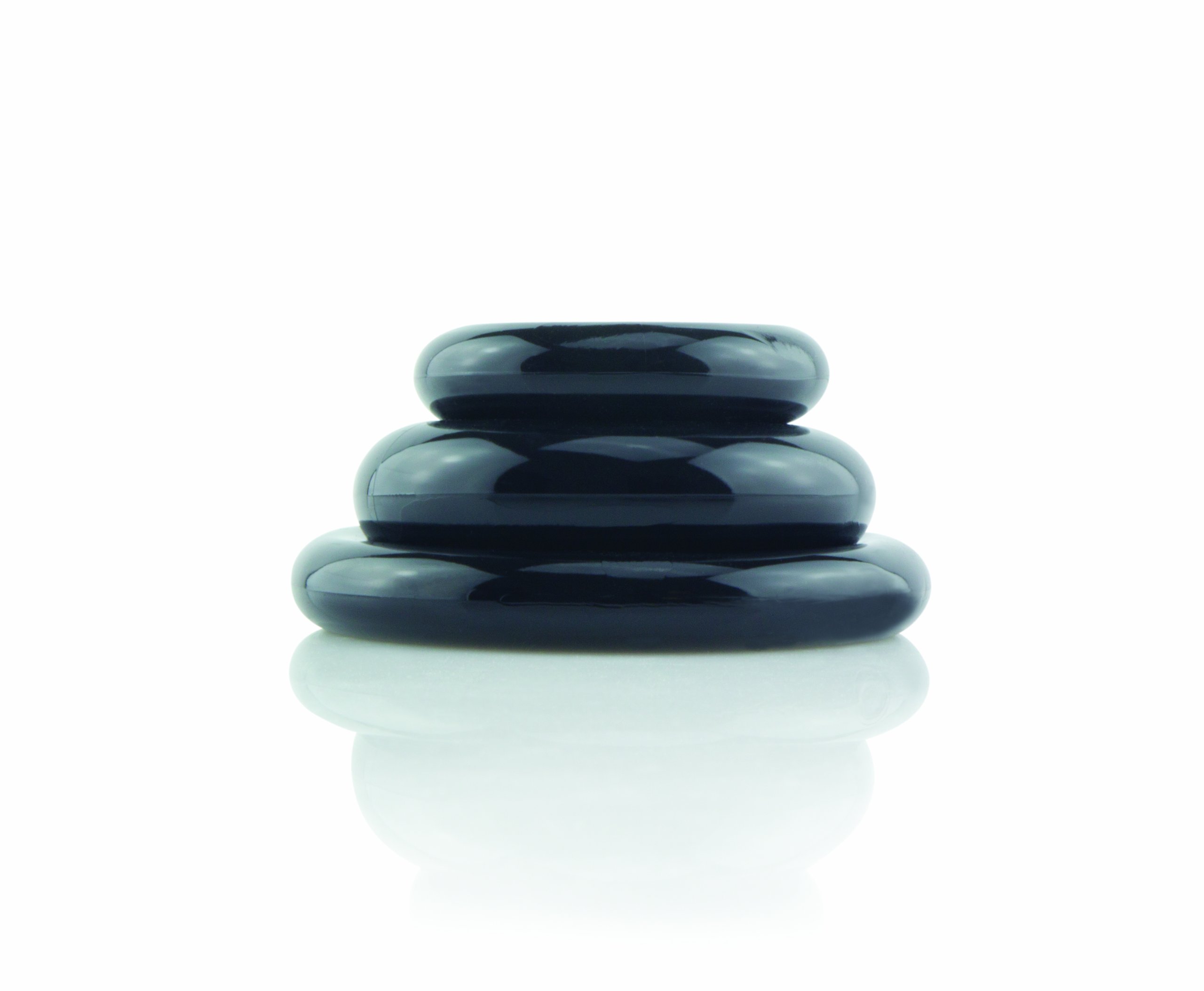 Screaming O Ringo Black - 3 Pack Stretchy Comfortable Cock Rings for Men - Pleasure Ring Set for Couples & Mutual Enjoyment - Perfect for Enhanced Intimacy & Sensual Play