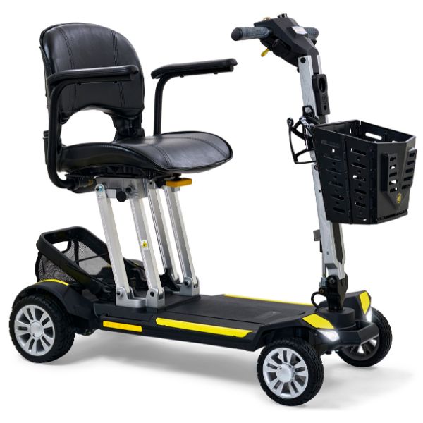 Golden Technologies Buzzaround Carry On Folding Mobility Scooter GB120 - Lightweight Portable Electric Scooter for Seniors & Adults - Perfect for Travel, Shopping & Outdoor Activities