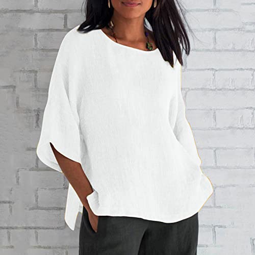 3/4 Sleeve White