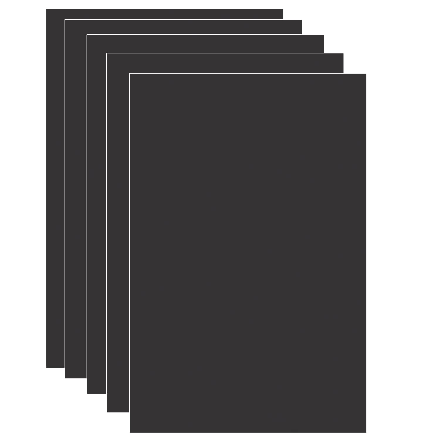 Premium Spectra Deluxe Bleeding Art Tissue Paper - Black, 20x30 Inches, 24 Sheets per Pack (5 Packs) - Perfect for Watercolor Projects, DIY Crafts & Gift Wrapping