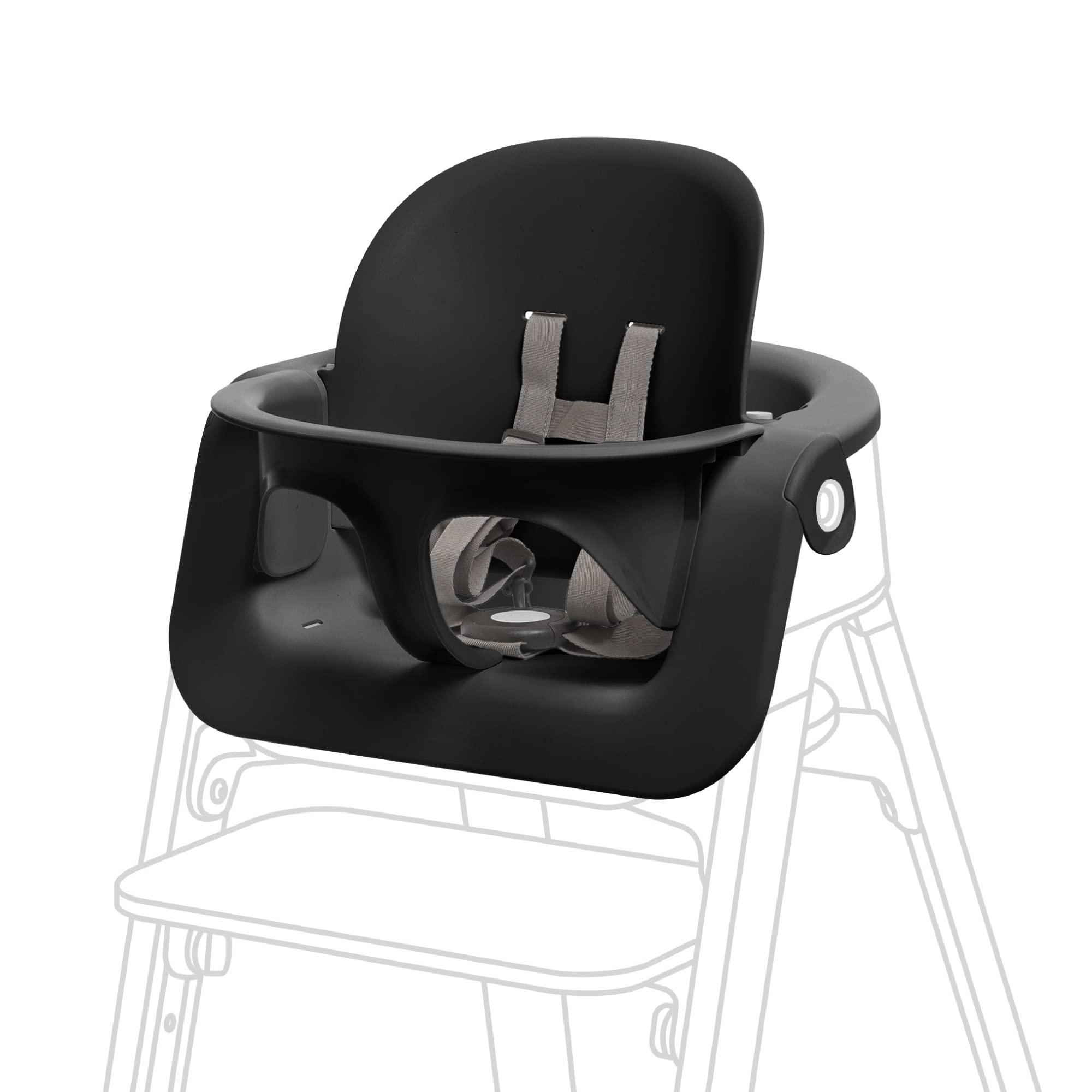Stokke Steps Baby High Chair Set in Black – Convertible, Adjustable & Ergonomic Design with 5-Point Safety Harness – Tool-Free Assembly for Babies 6+ Months – Perfect for Dining, Feeding & Playtime at Home