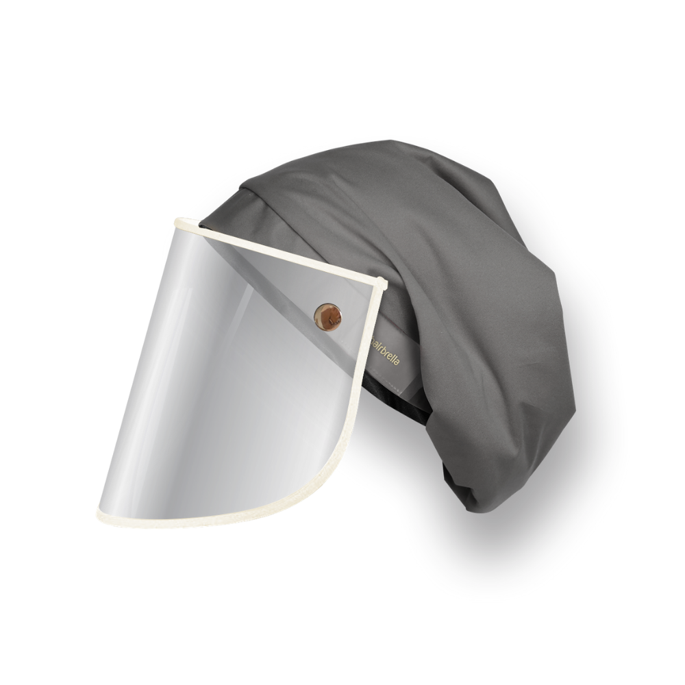 Hairbrella Pro Scrub Cap with Face Shield - Waterproof Surgical Hat for Nurses & Doctors - Perfect for Medical Procedures, Salon Visits & Beauty Treatments
