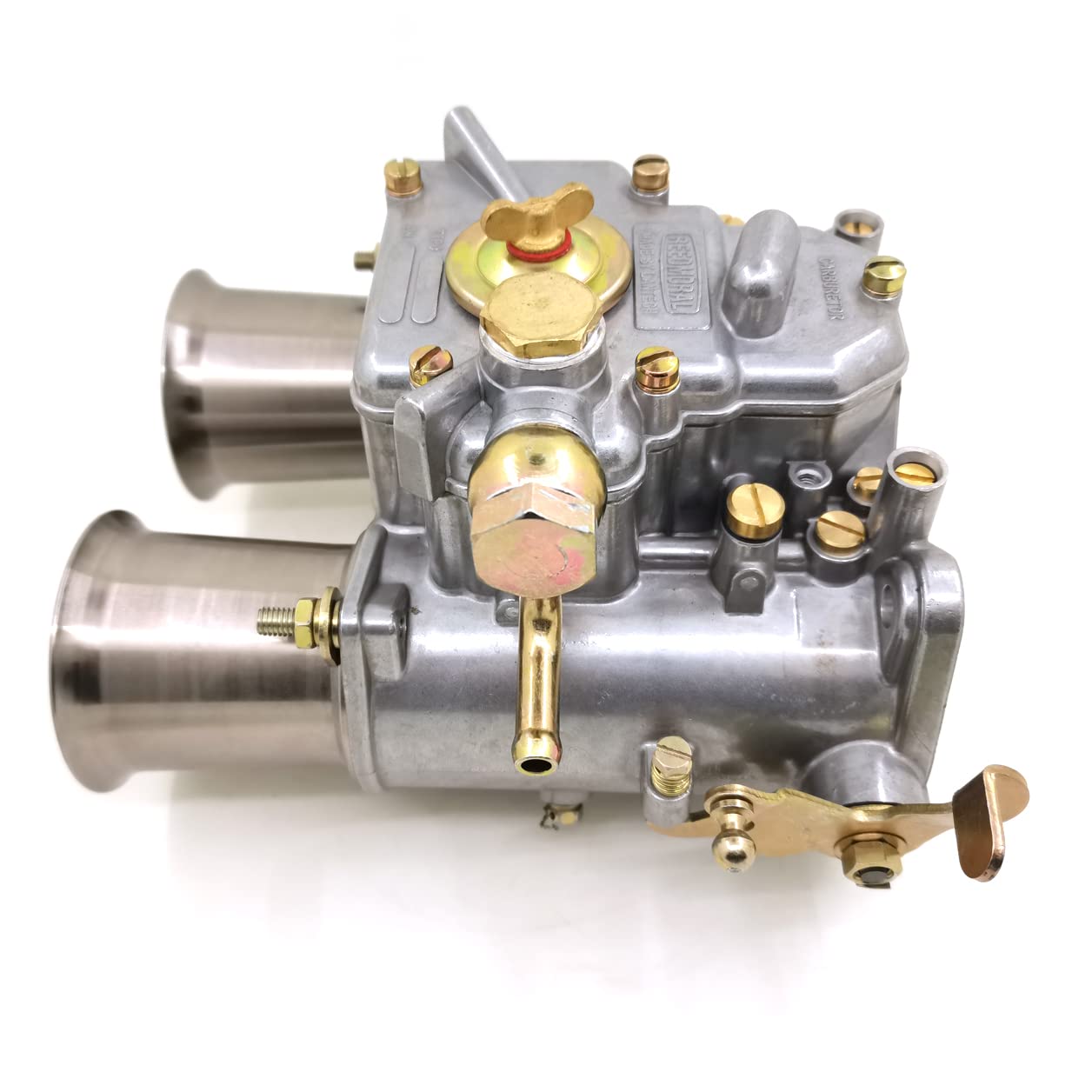 Original Weber 48DCOE Carburetor with Air Horn - Genuine Part #19630.007 - High-Performance Upgrade for Classic Cars & Hot Rods