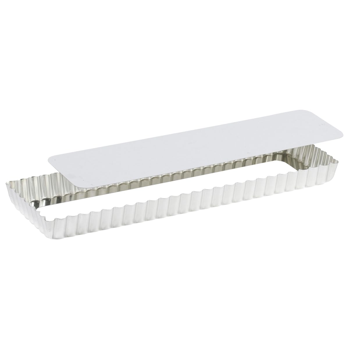 Premium Gobel Rectangular Tart Pan - 4 × 14 Inches Non-Stick Baking Sheet for Perfect Pastries, Pies & Quiches | Ideal for Home Bakers & Professional Chefs | Great for Holidays, Parties & Family Gatherings
