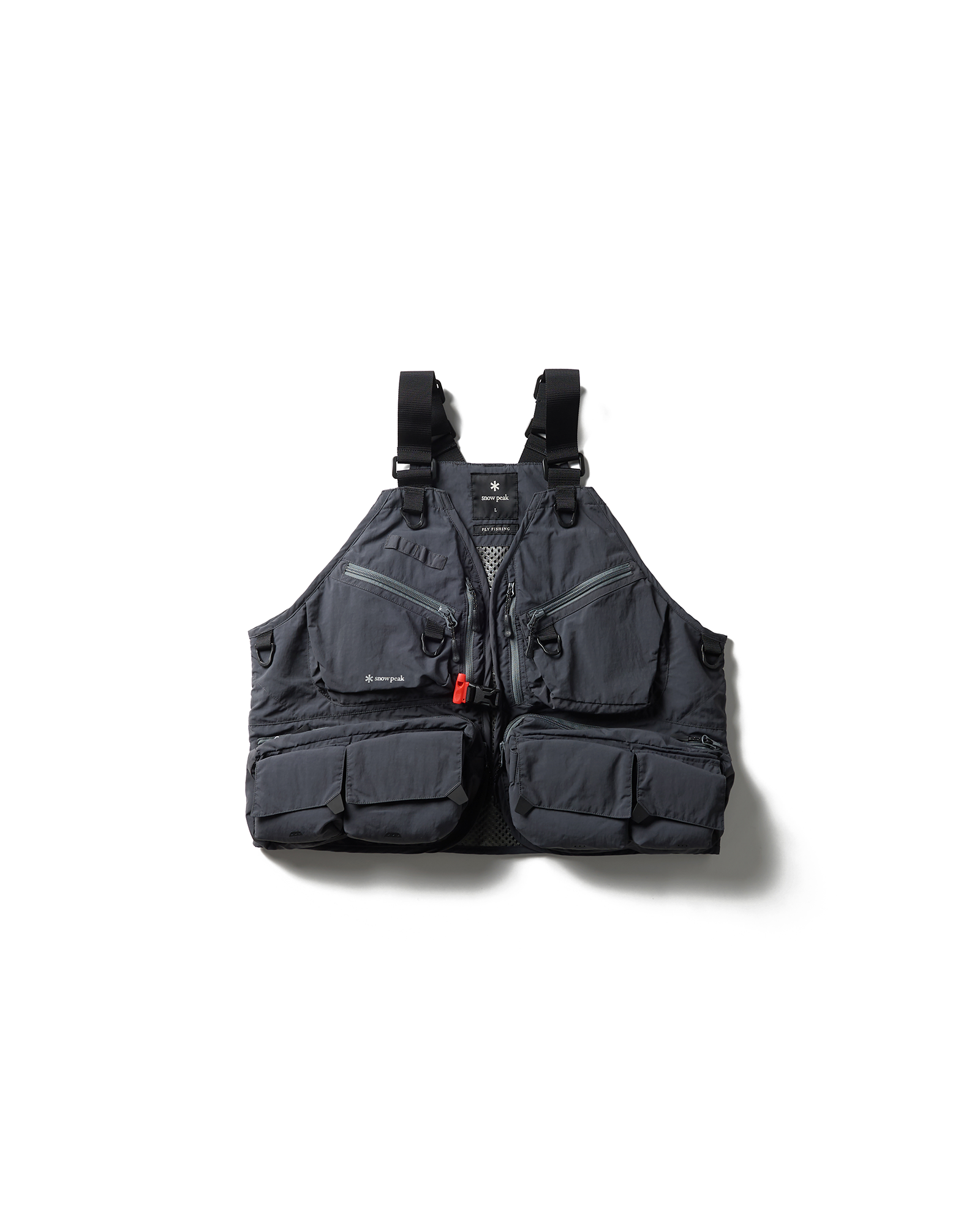 Premium V1 Strap Fly Fishing Vest - Lightweight & Adjustable for Comfort - Perfect for Trout, Bass & Salmon Fishing in Rivers & Lakes