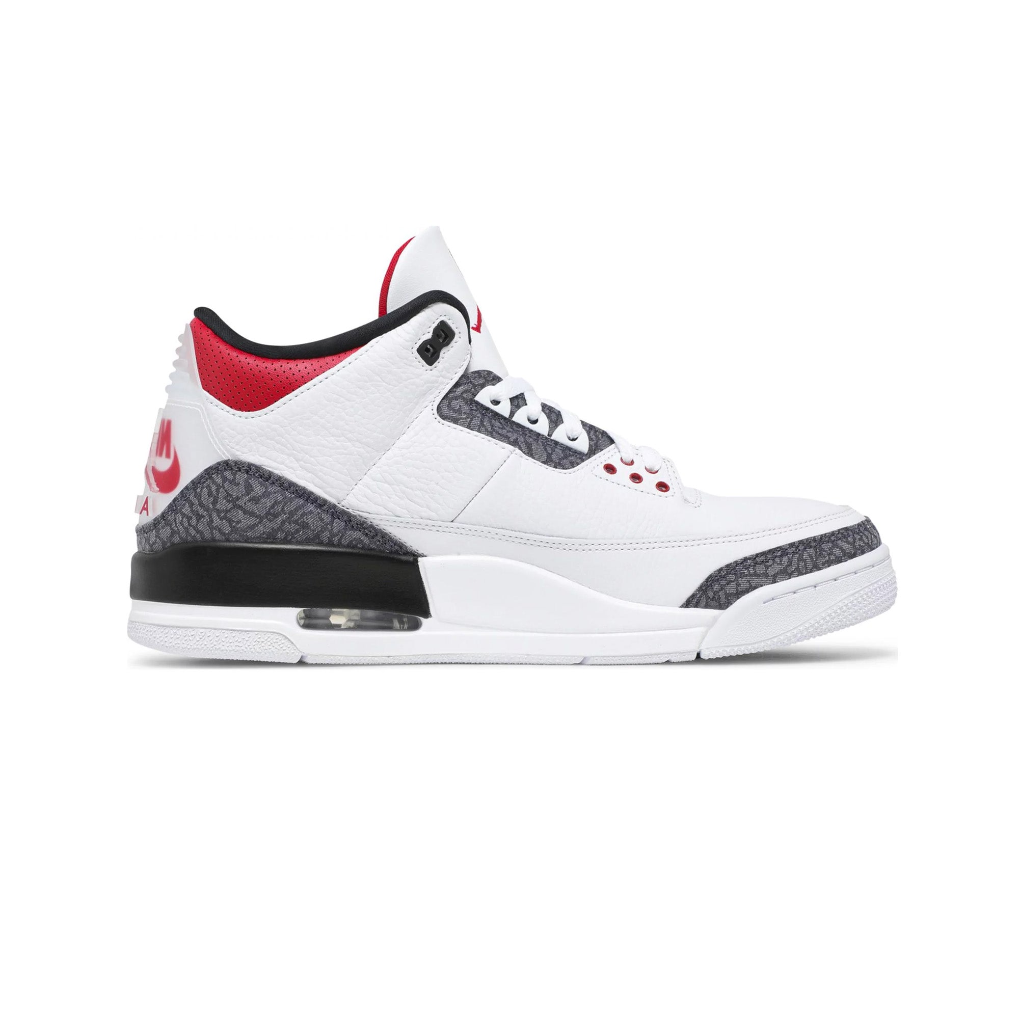 Air Jordan 3 Retro SE 'Fire Red Denim' Sneakers (2020) - Men's Basketball Shoes for Casual Wear & Street Style Fashion