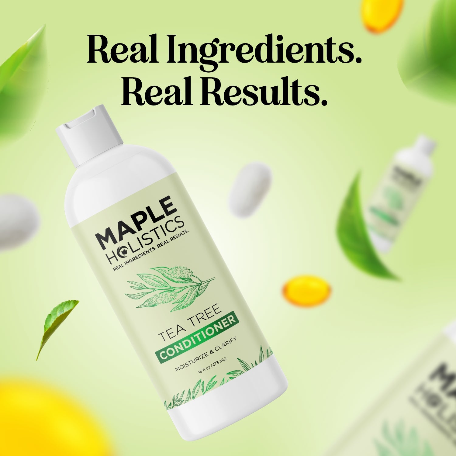 Tea Tree Oil Conditioner for Hair - Moisturizing & Scalp Care - Perfect for Dry, Itchy Scalp & Dandruff Relief