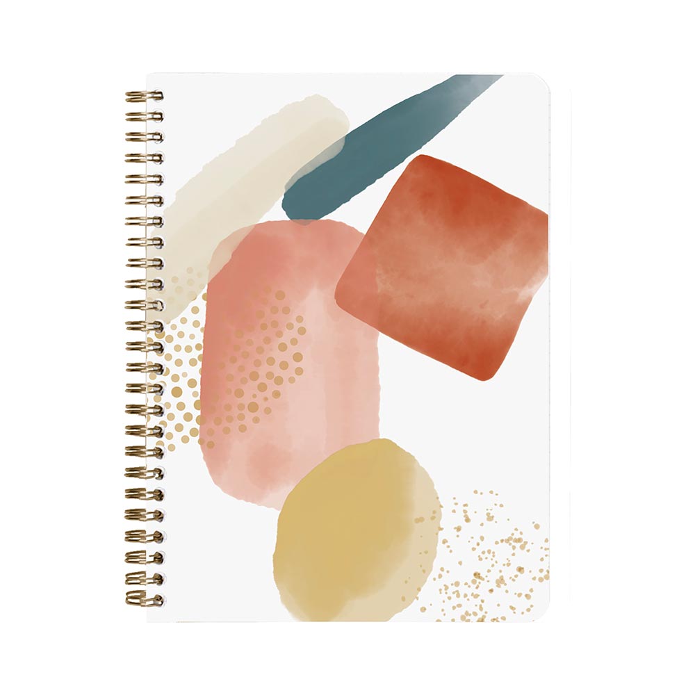 Clairefontaine Evanescence Wirebound Notebook A5 - Premium Lined Paper for Writing, Journaling & Note Taking - Ideal for Students, Office & Creative Projects