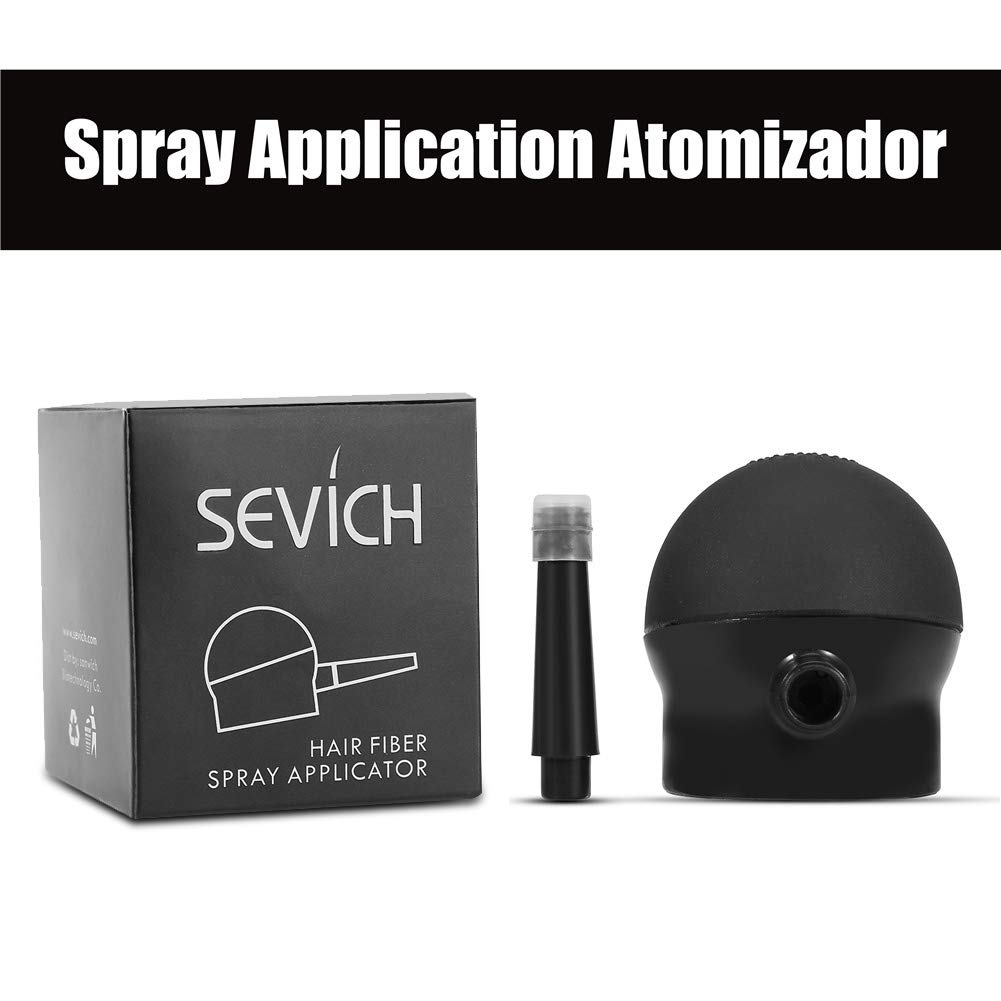 Hair Fiber Applicator Pump - Professional Spray Nozzle for Hair Building Fibers & Thickening Tools | Perfect for Thinning Hair & Instant Volume Boost at Home or Salon